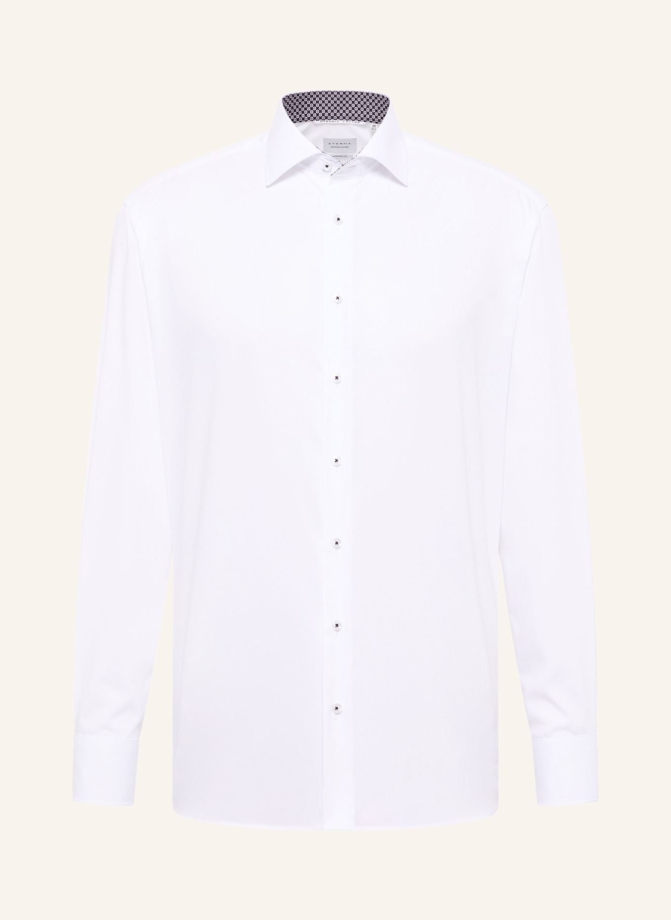 ETERNA Hemd MODERN FIT: WEISS