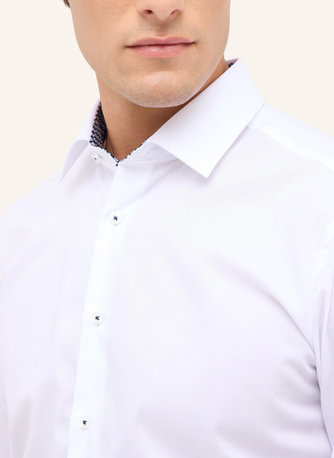 ETERNA Hemd SLIM FIT: WEISS