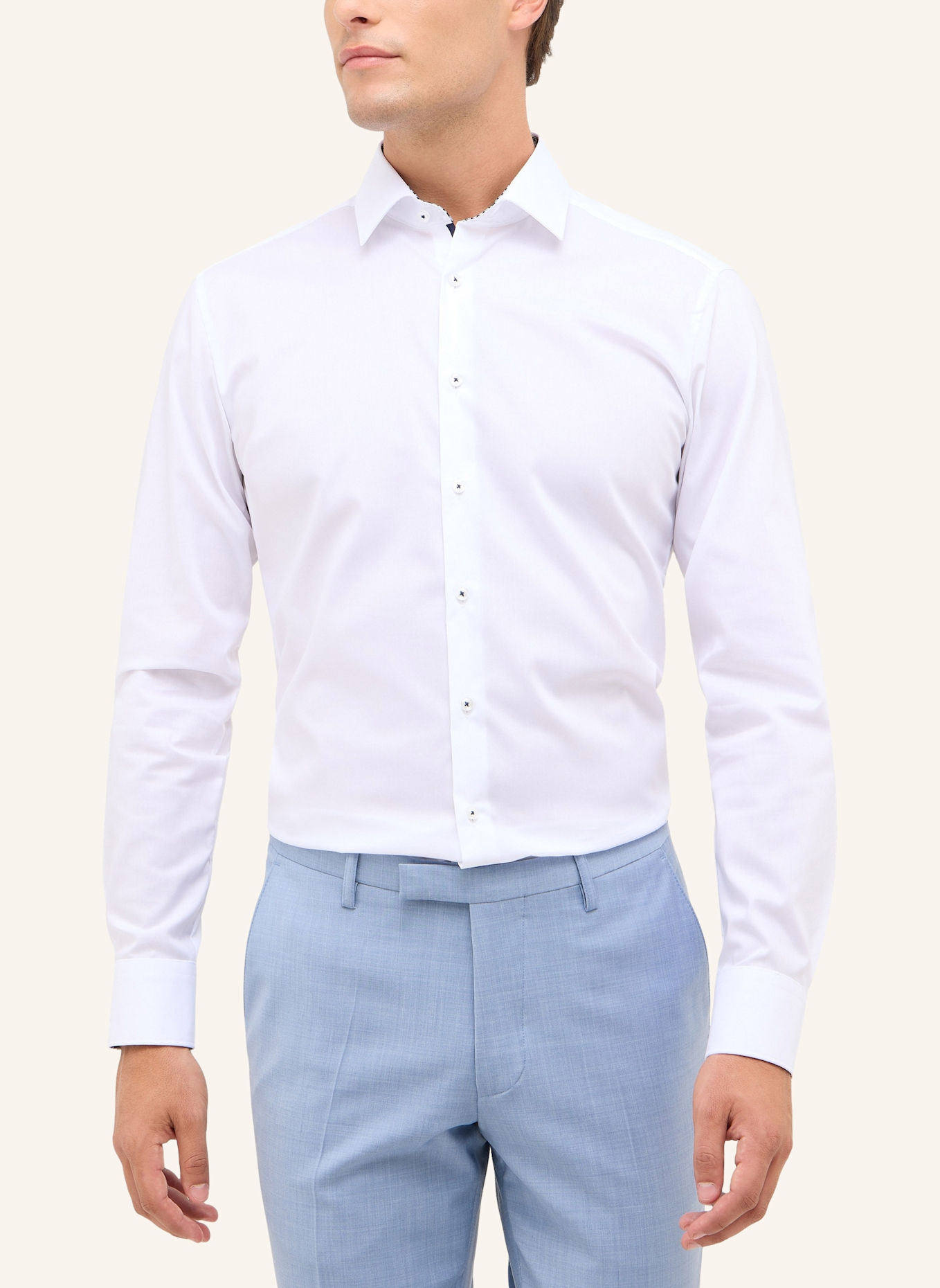 ETERNA Hemd SLIM FIT: WEISS