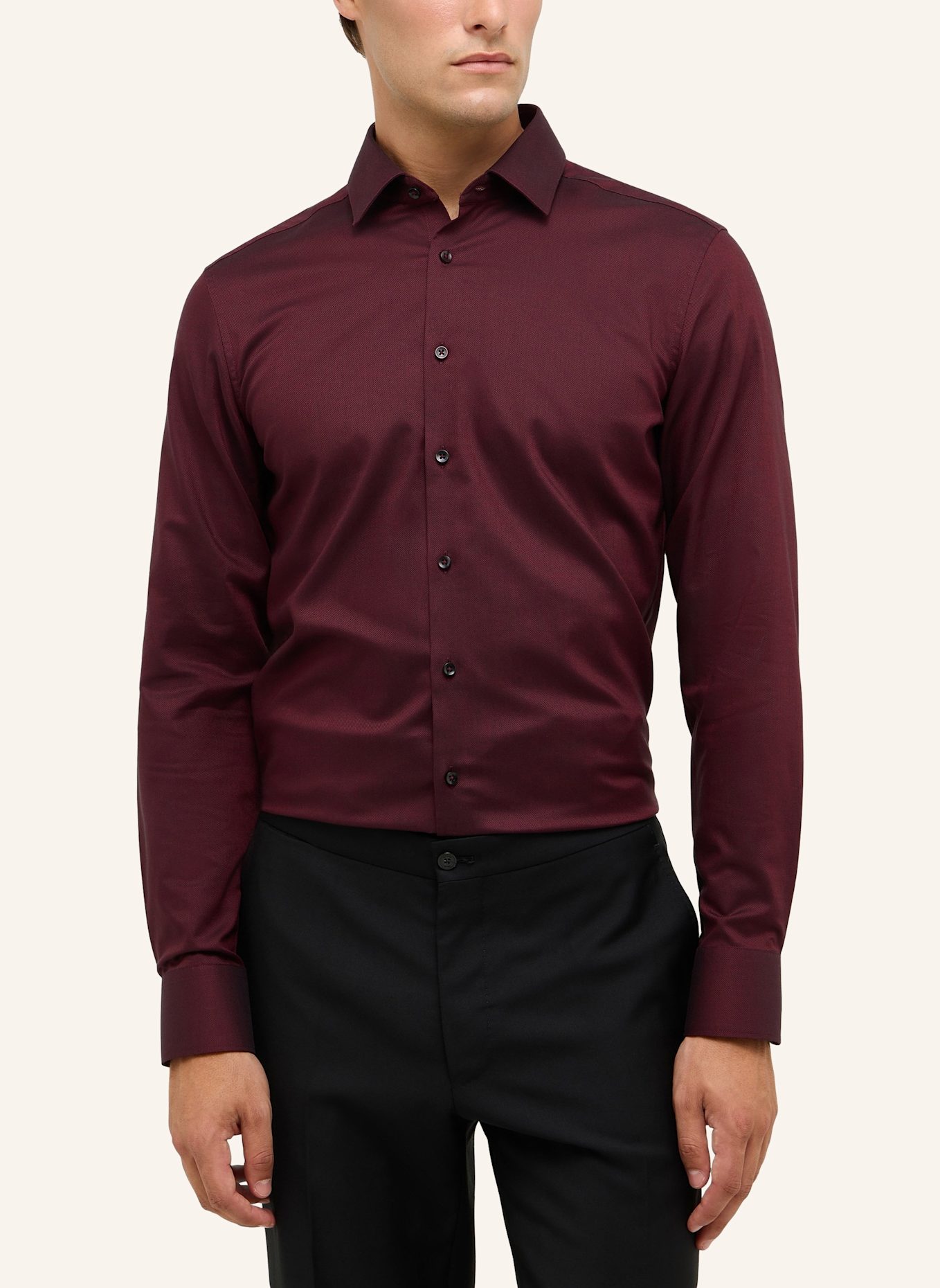 ETERNA Hemd SLIM FIT: LILA