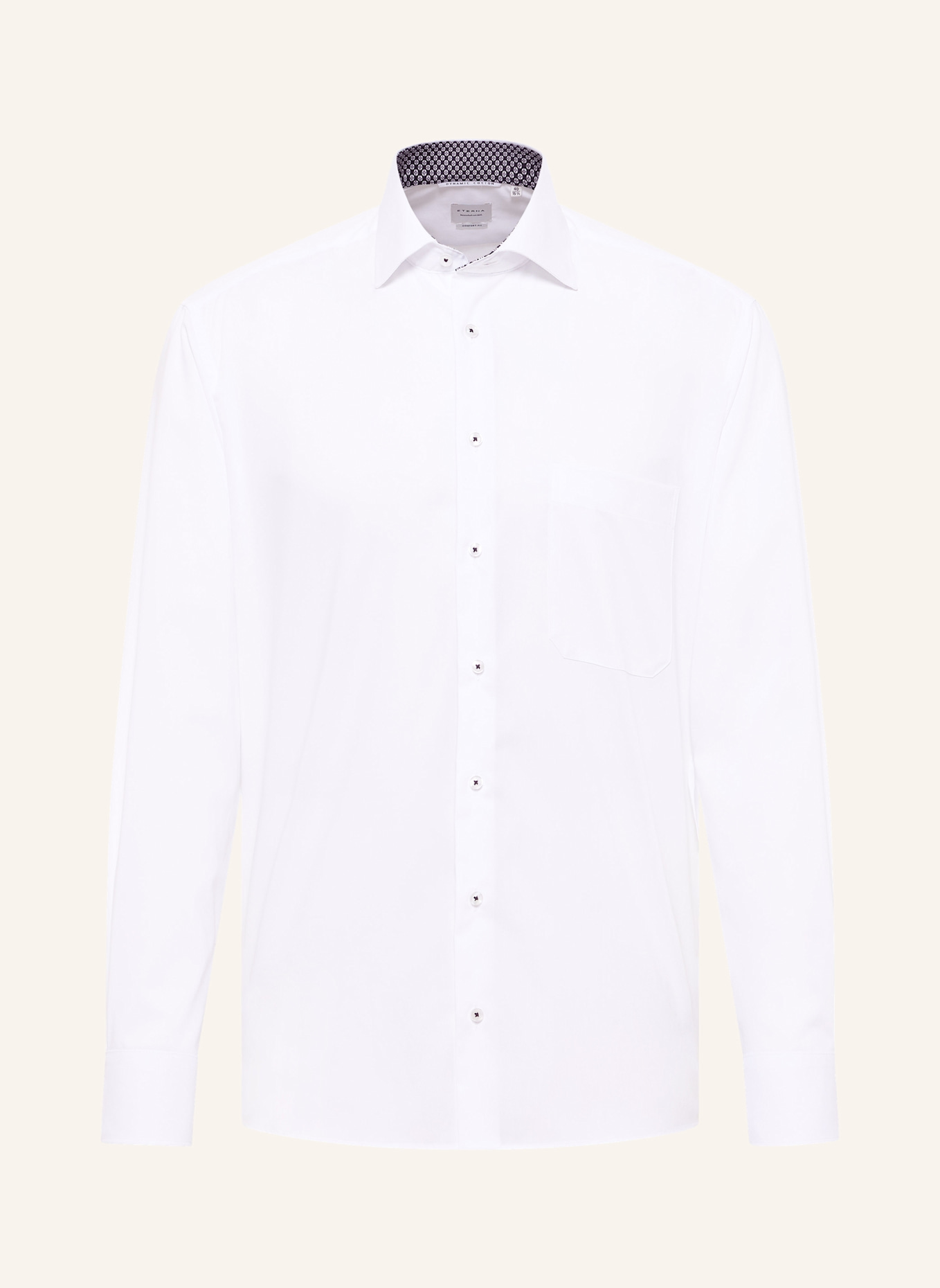 ETERNA Hemd Comfort Fit: WEISS