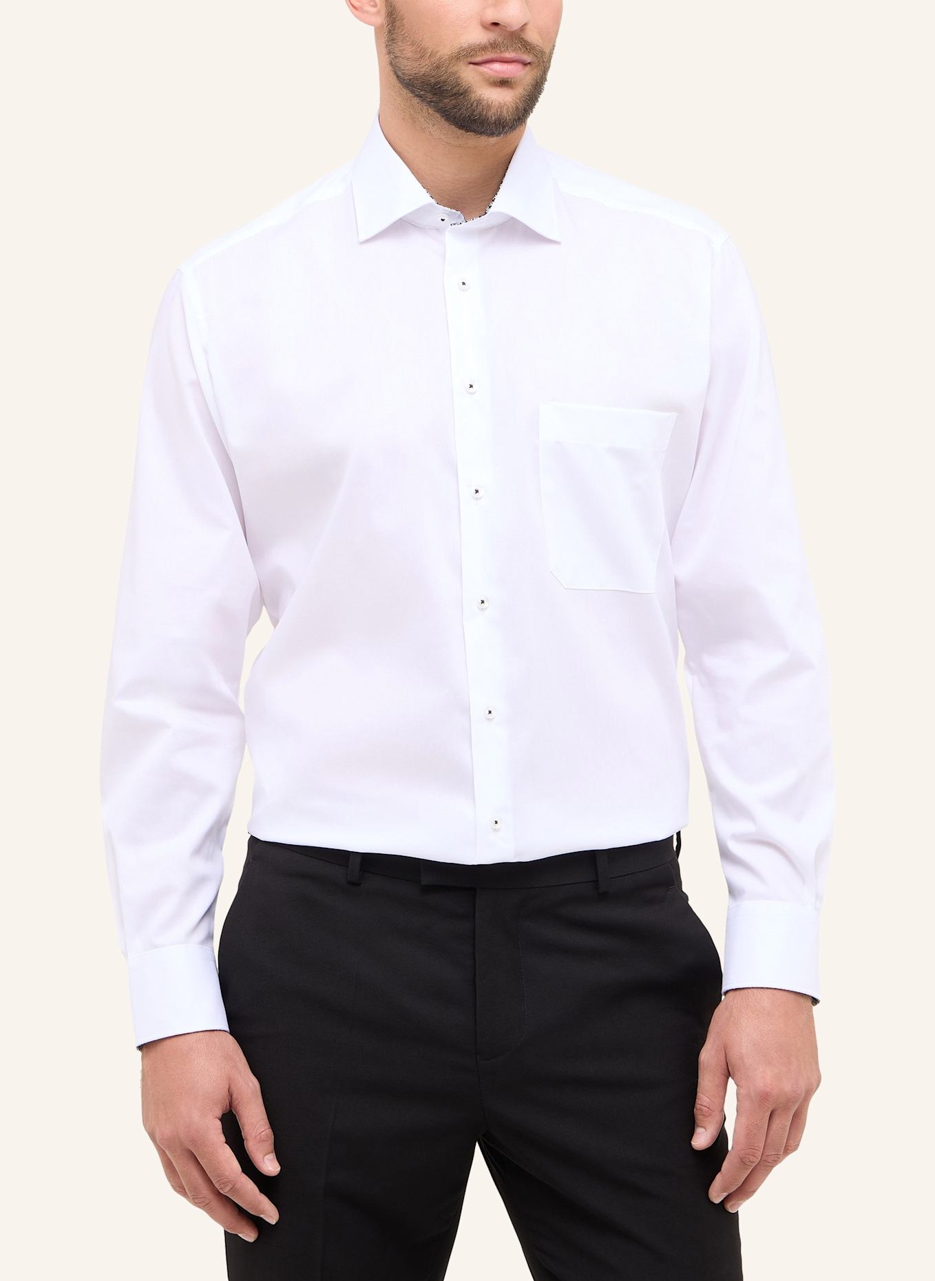 ETERNA Hemd Comfort Fit: WEISS