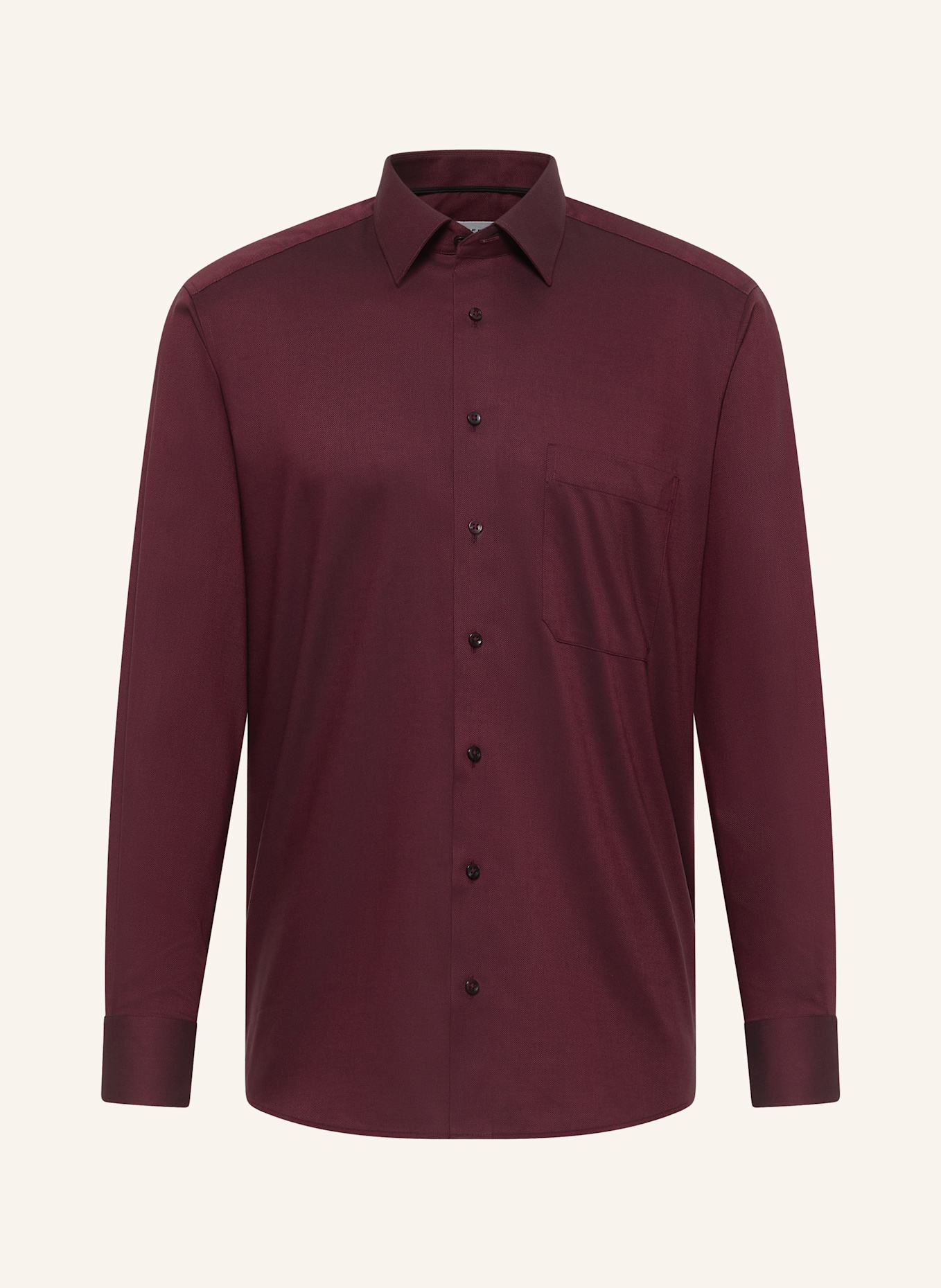 ETERNA Piqué-Hemd Comfort Fit: LILA