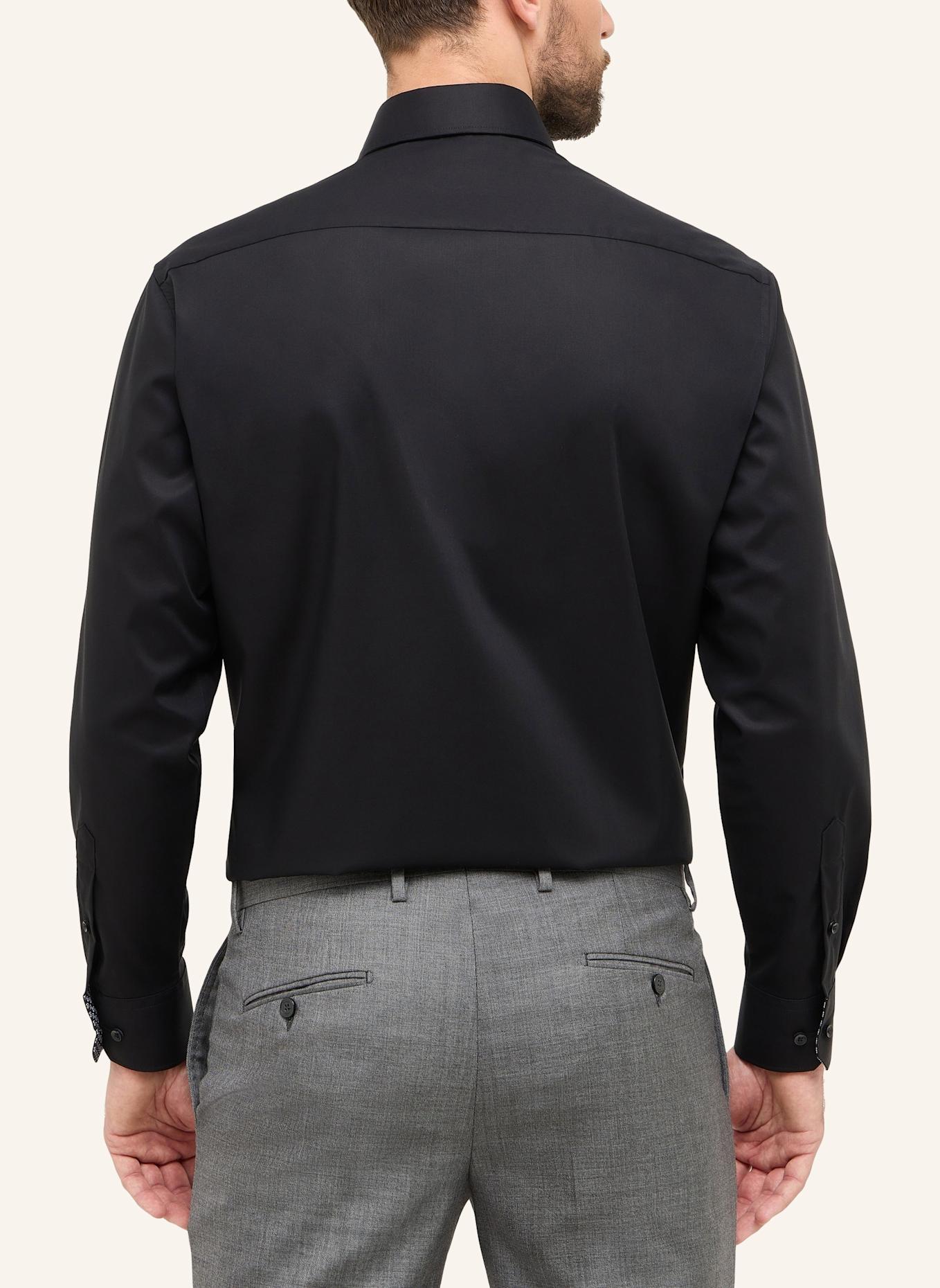 ETERNA Hemd Comfort Fit: SCHWARZ