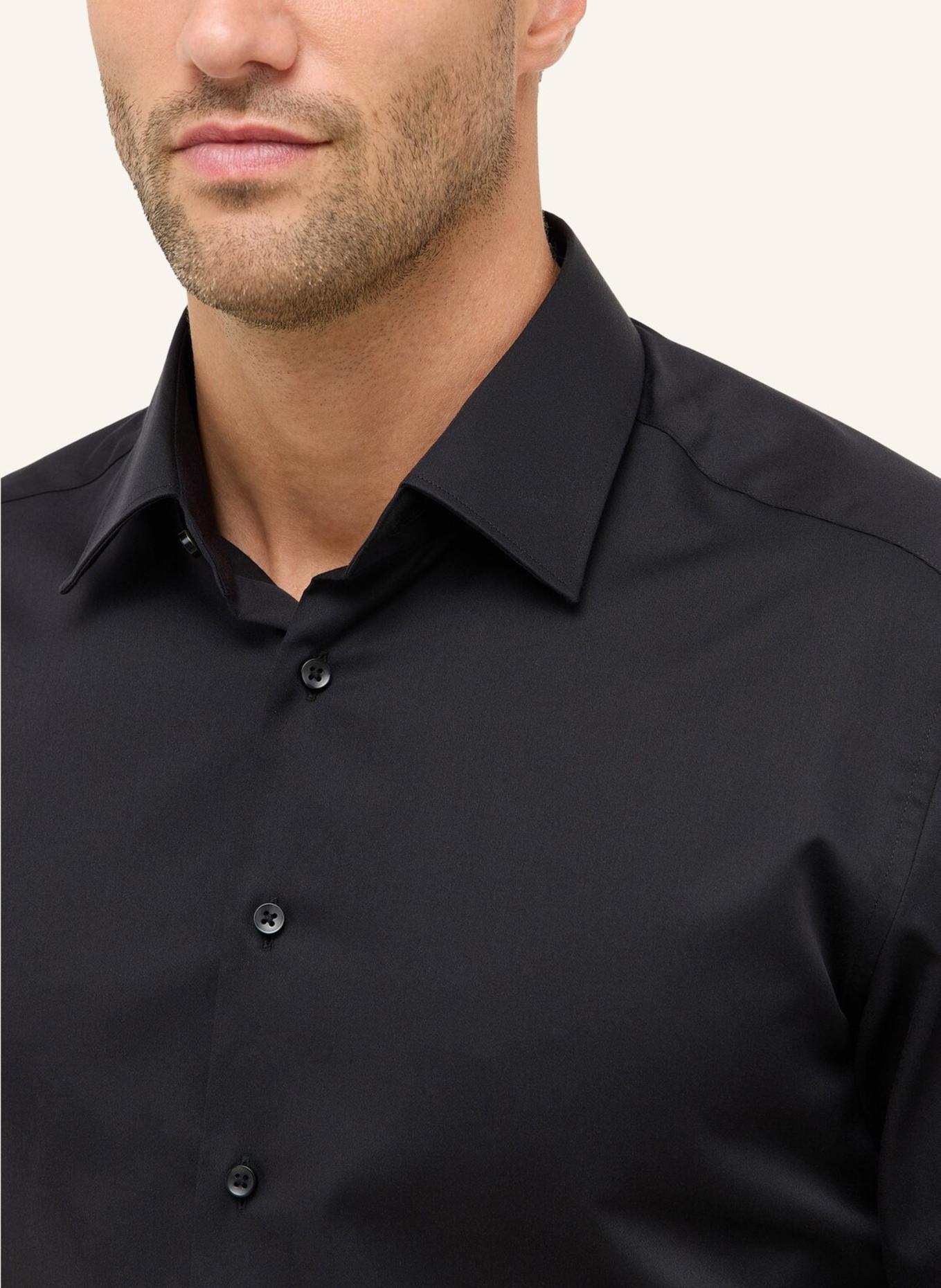 ETERNA Hemd MODERN FIT: SCHWARZ