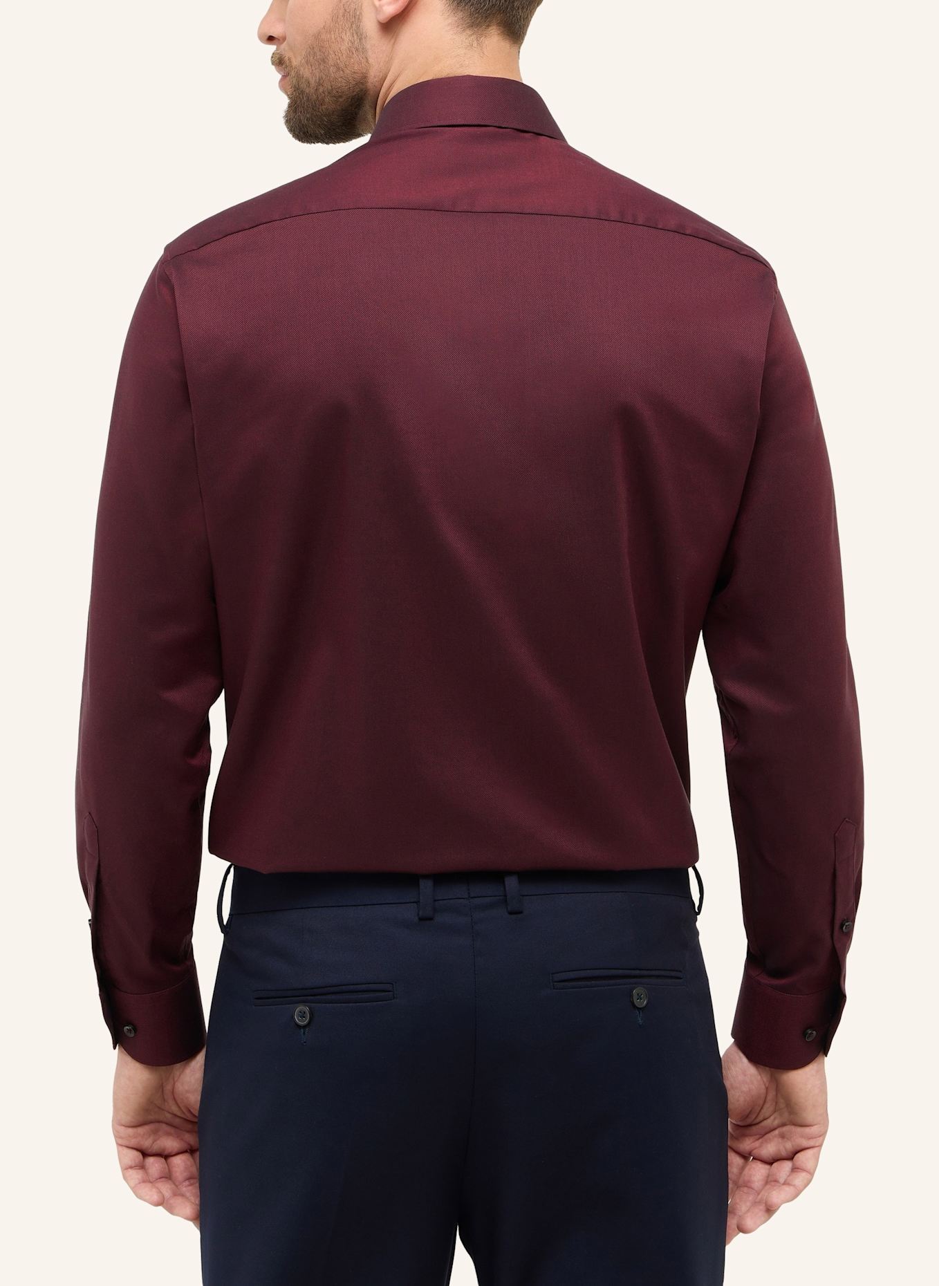 ETERNA Piqué-Hemd Comfort Fit: LILA