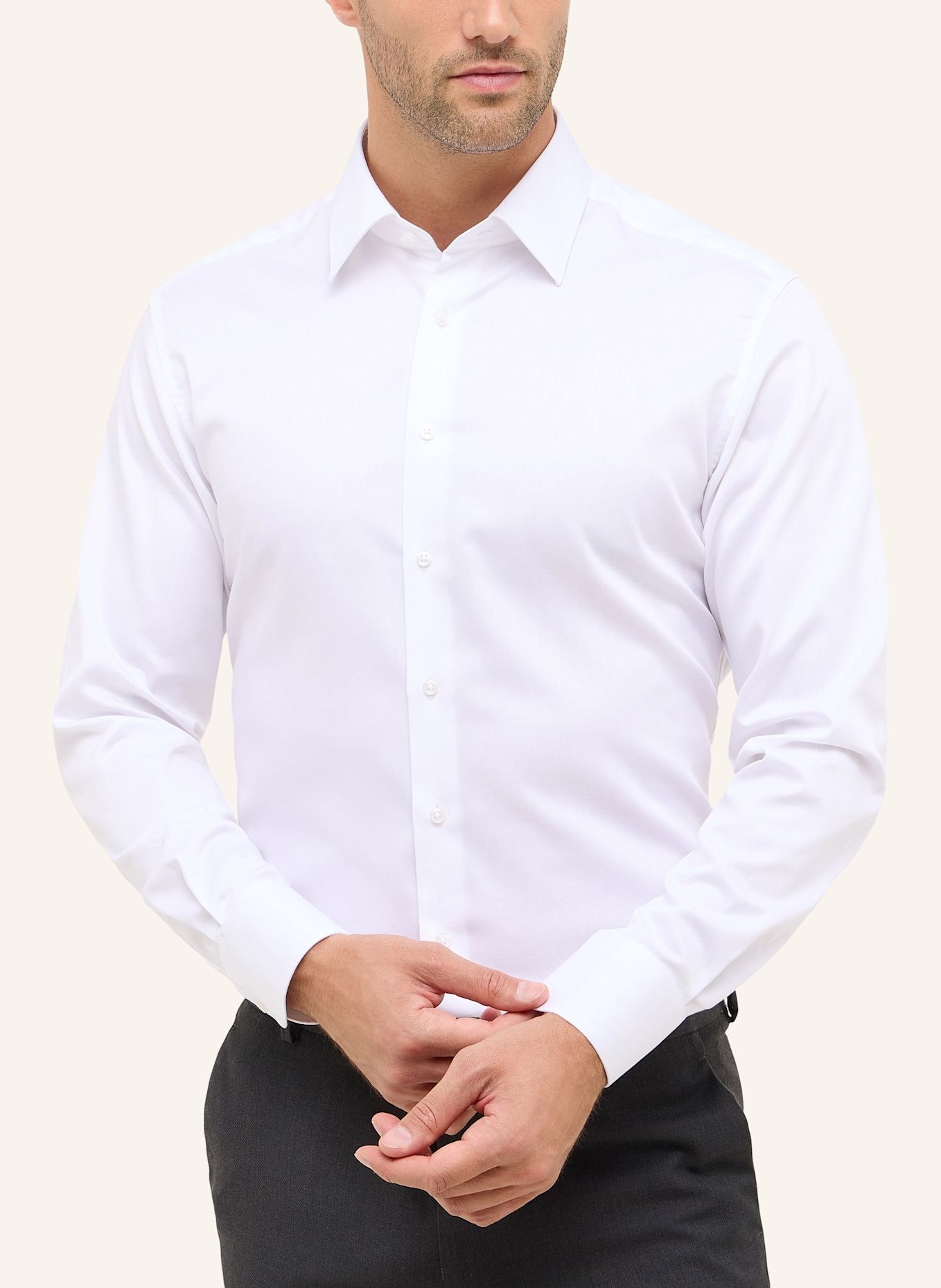 ETERNA Hemd MODERN FIT: WEISS