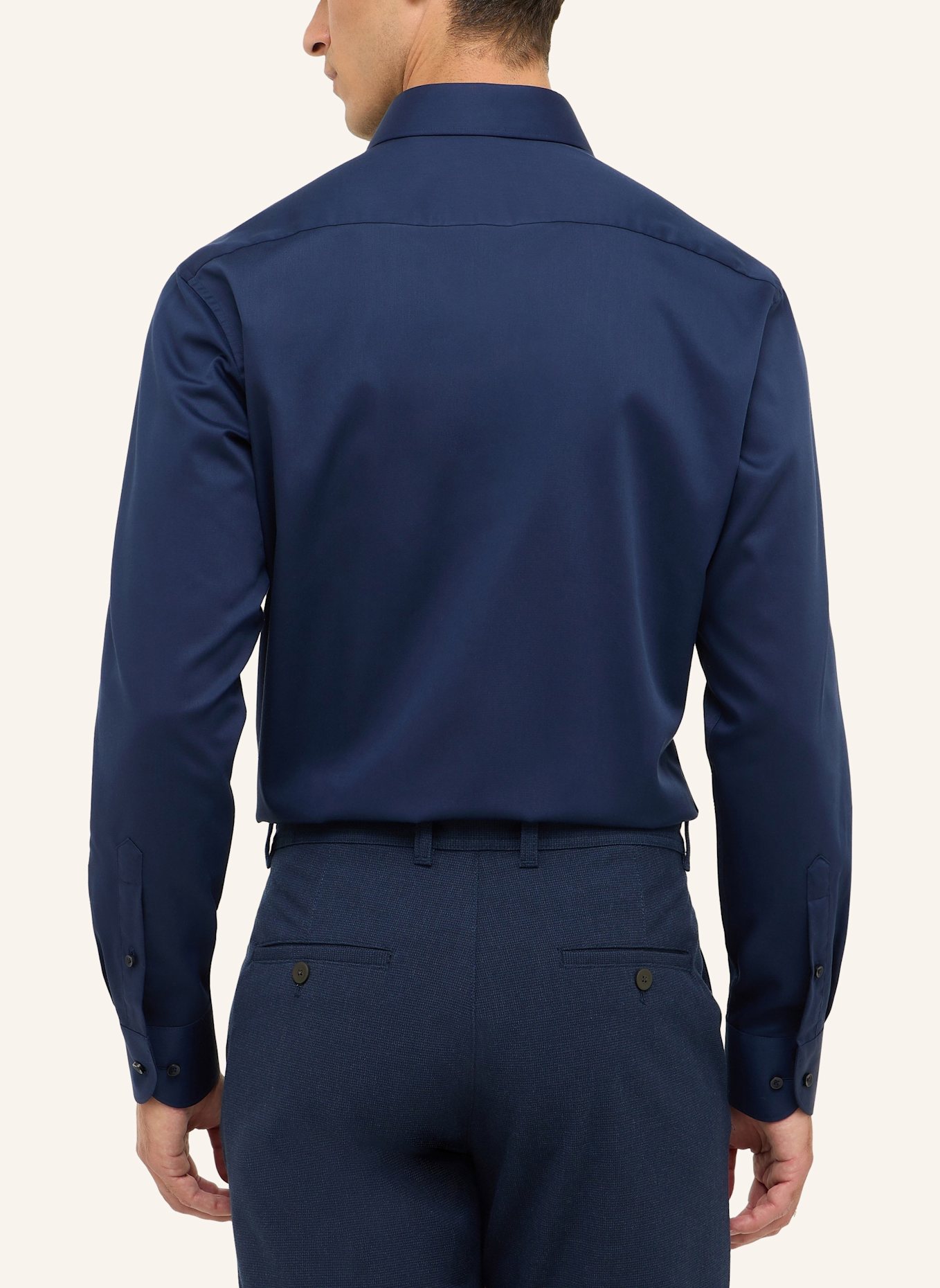 ETERNA Hemd MODERN FIT: DUNKELBLAU