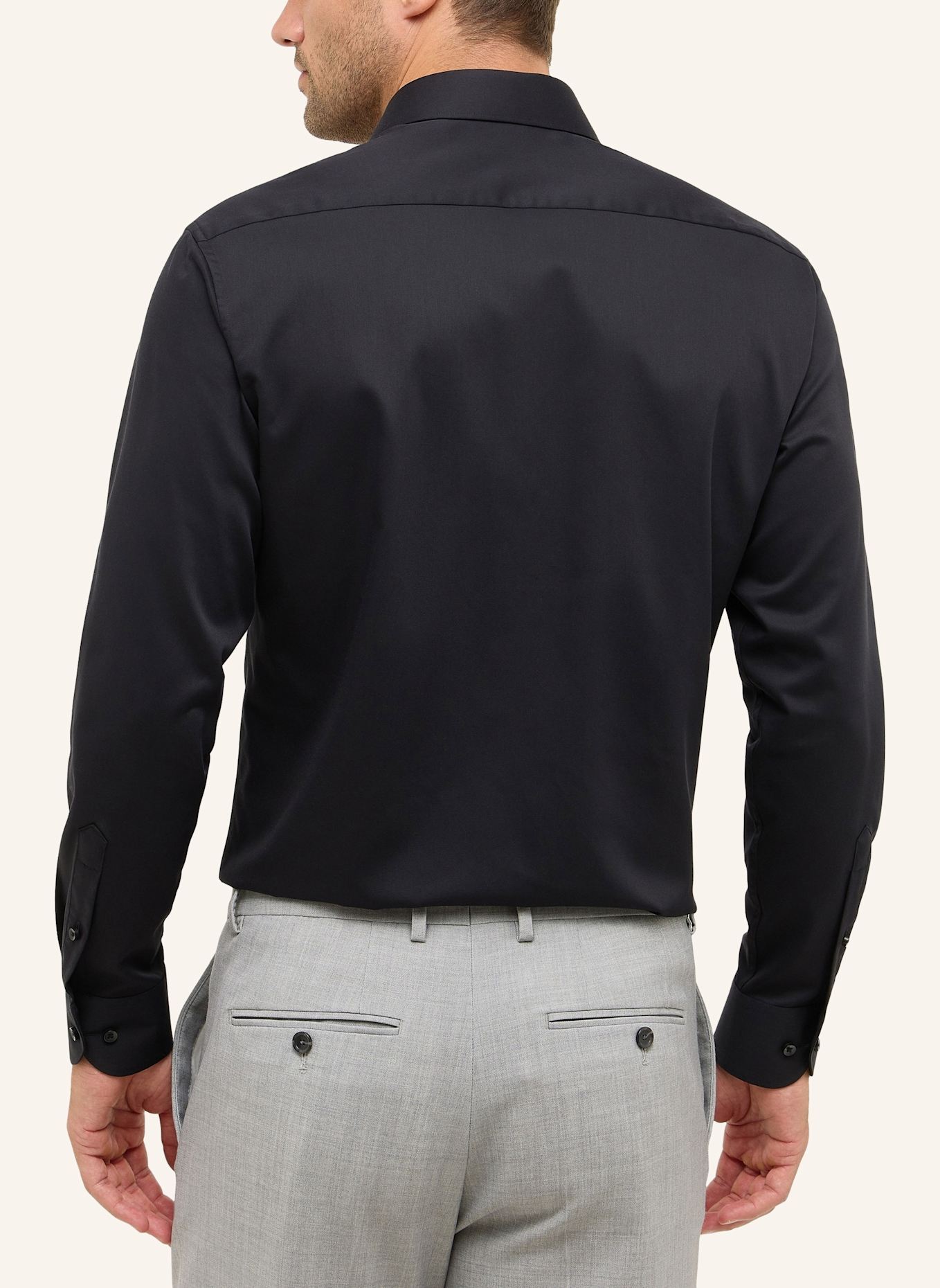ETERNA Hemd MODERN FIT: SCHWARZ