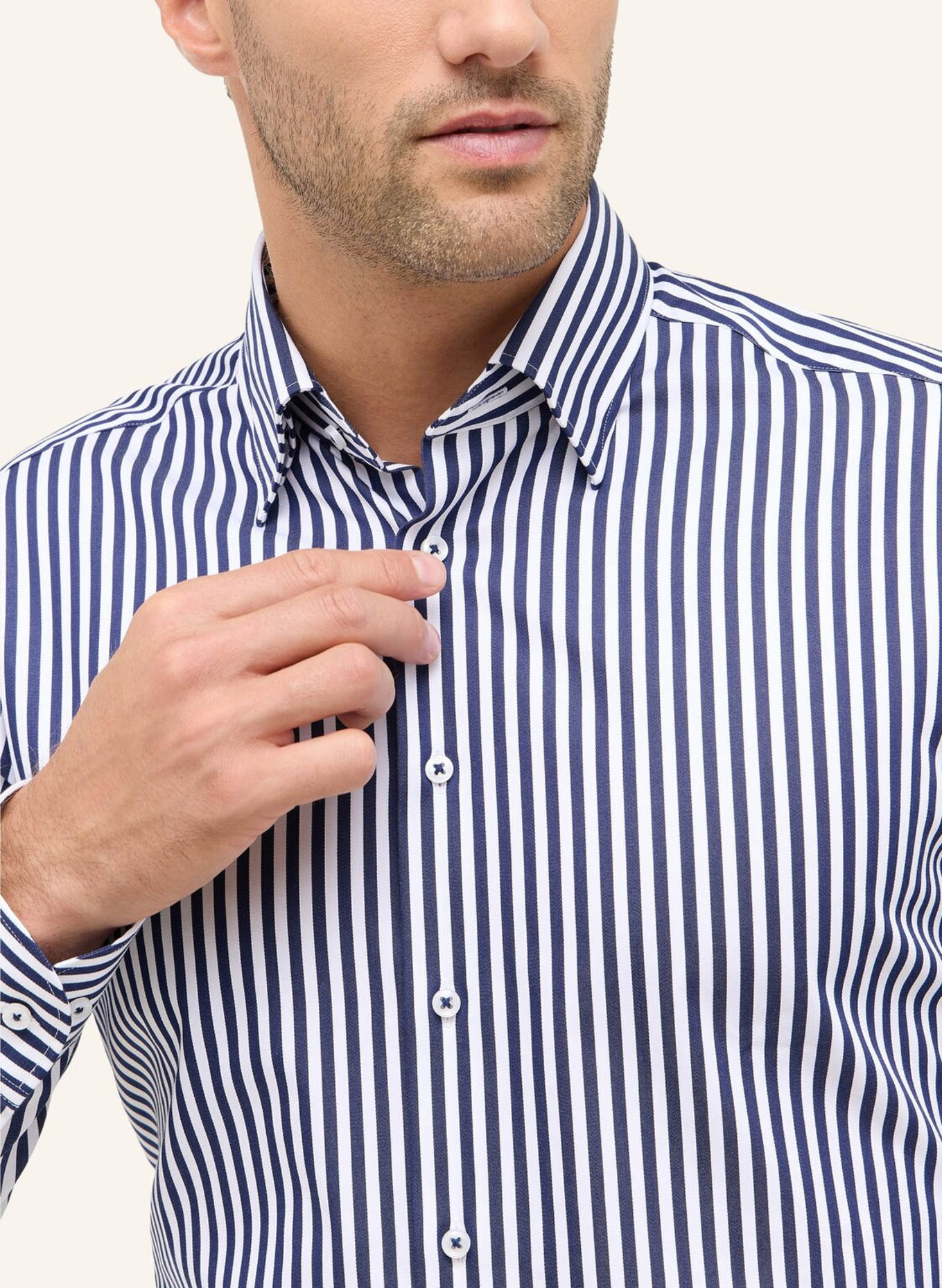 ETERNA Hemd Modern Fit: BLAU