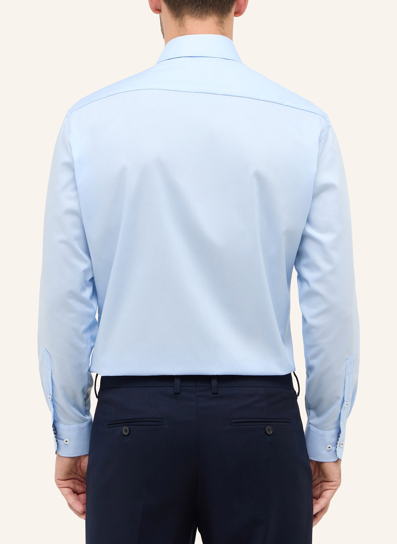 ETERNA Hemd Comfort Fit: HELLBLAU