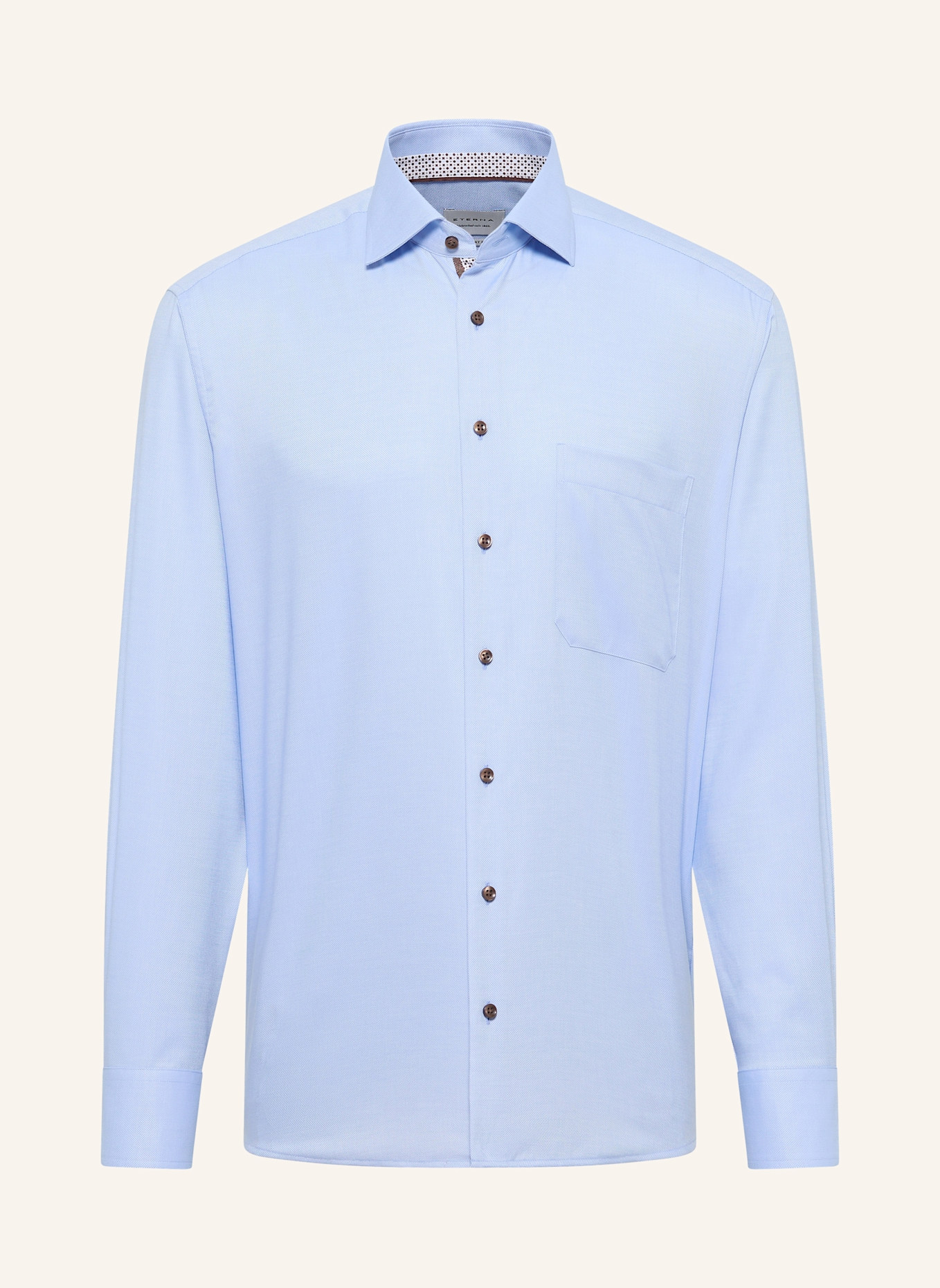 ETERNA Hemd Comfort Fit: HELLBLAU