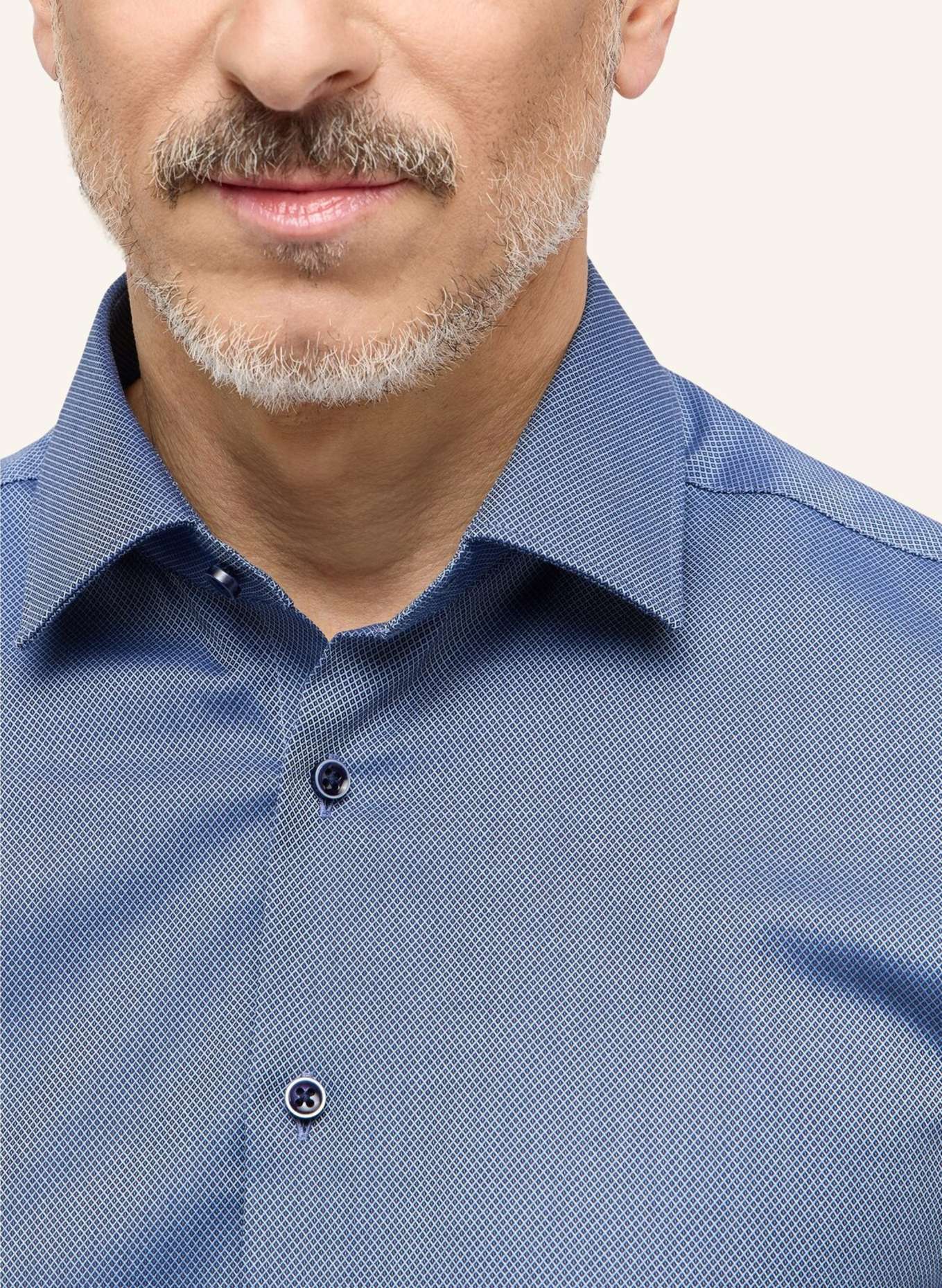 ETERNA Hemd SLIM FIT: BLAU