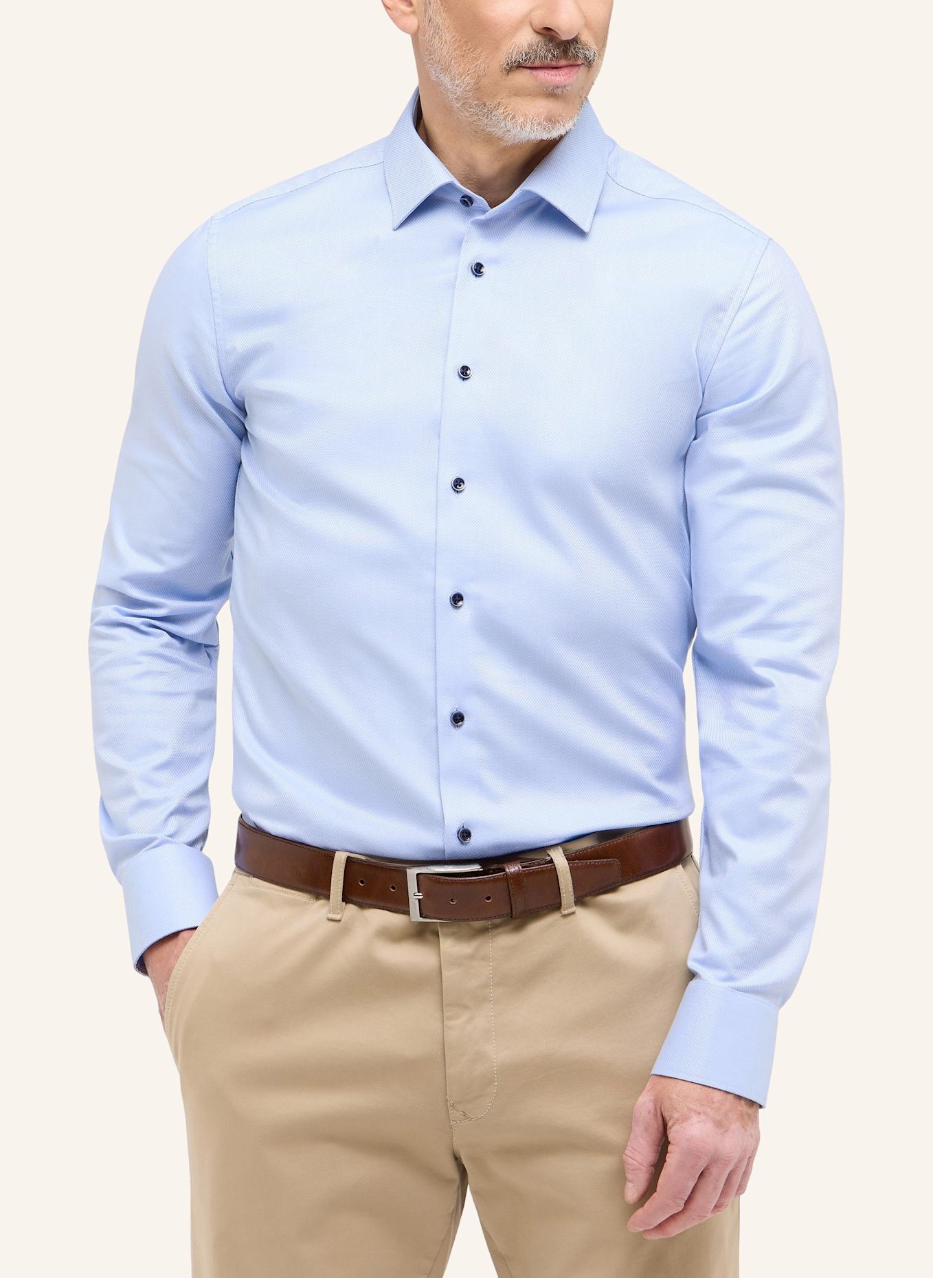 ETERNA Hemd SLIM FIT: HELLBLAU