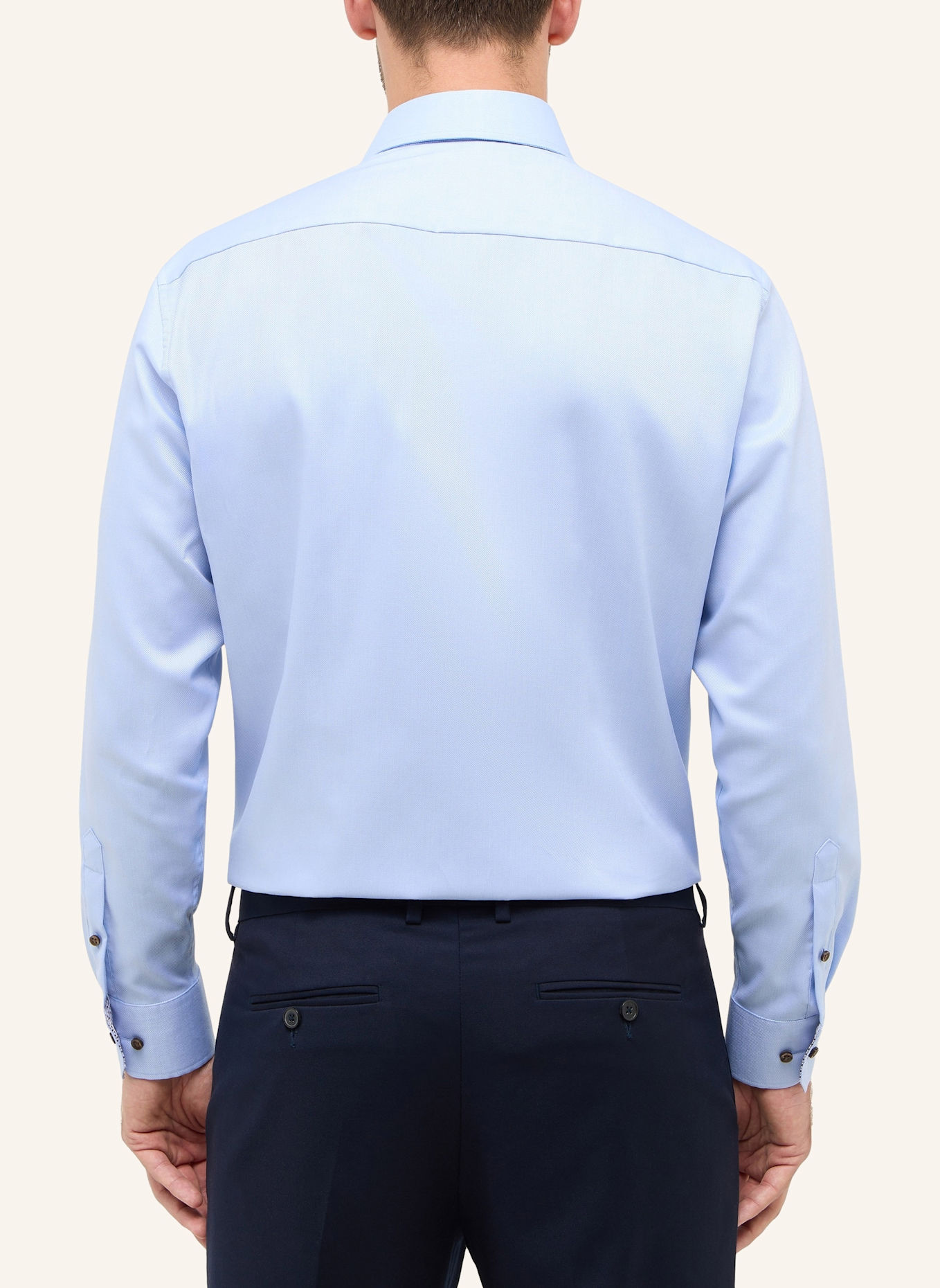 ETERNA Hemd Comfort Fit: HELLBLAU