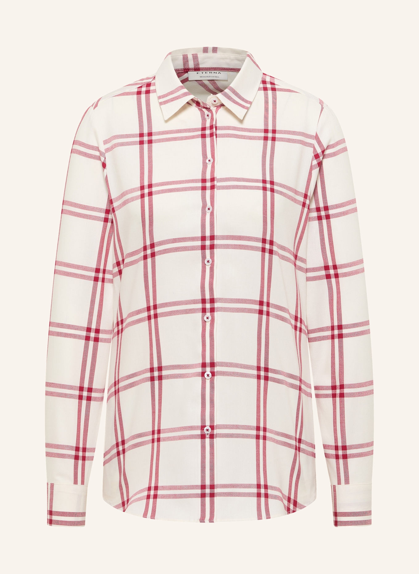 ETERNA Bluse REGULAR FIT: BEIGE