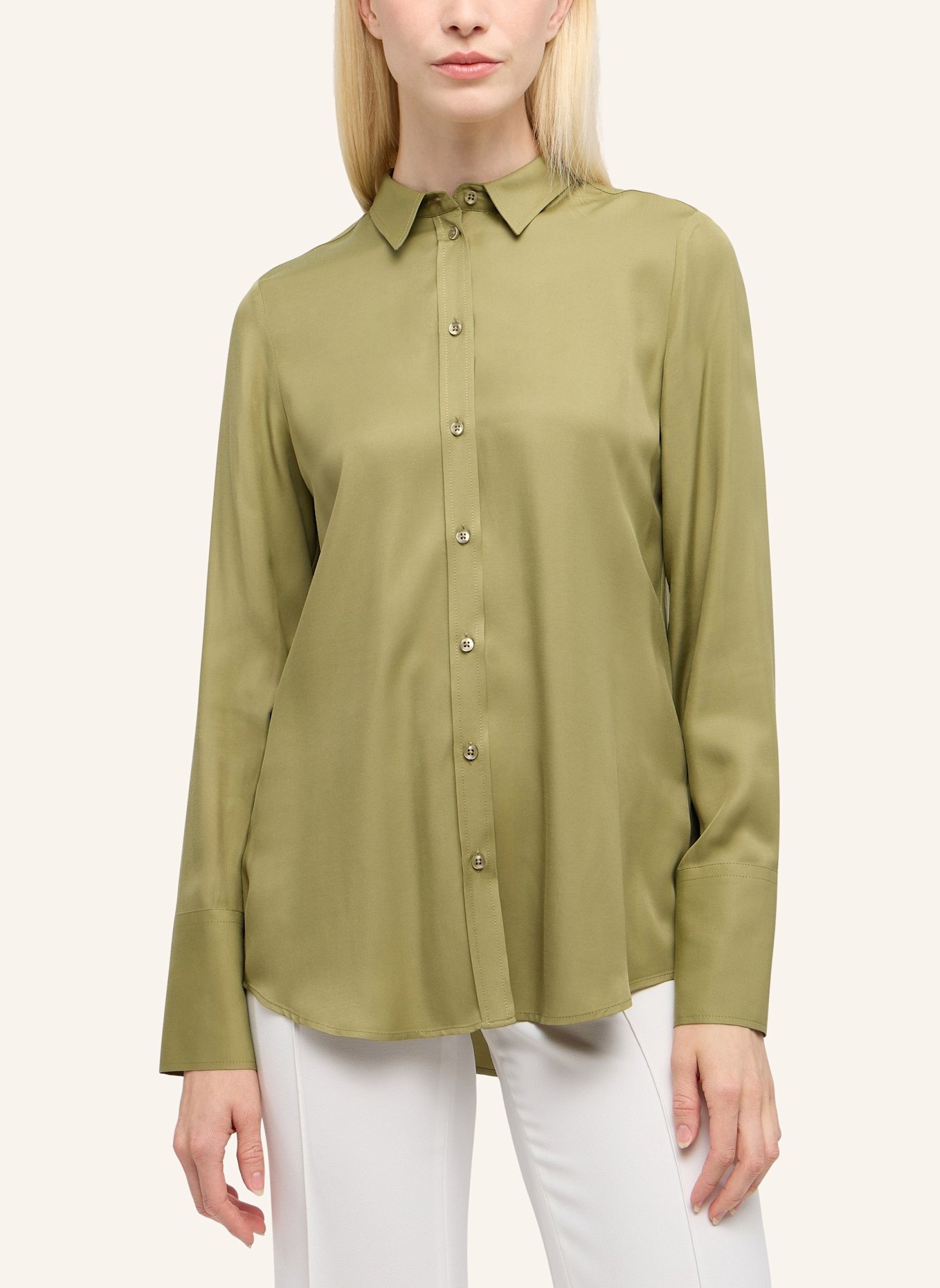 ETERNA Hemdbluse: OLIV