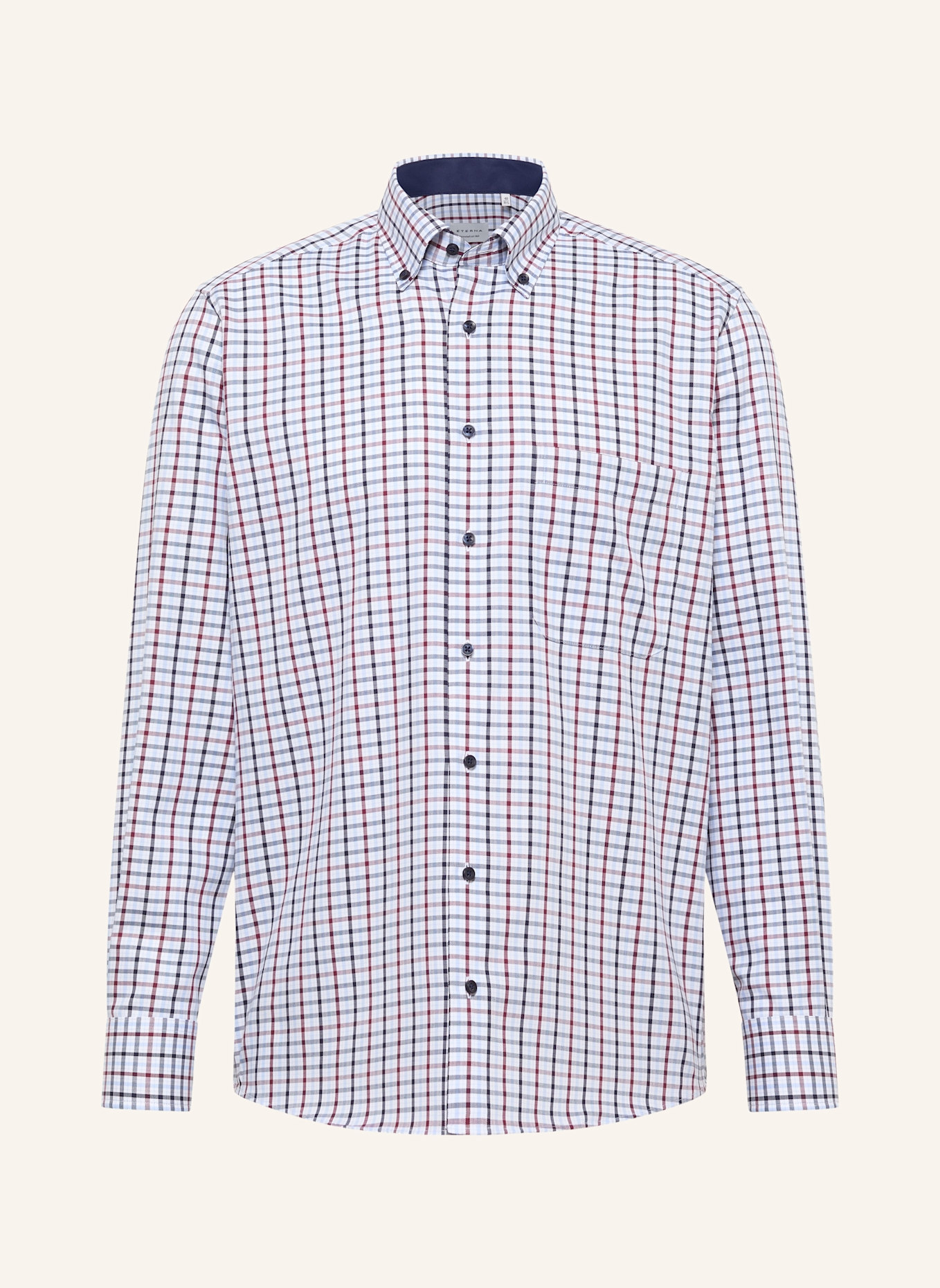 ETERNA Hemd COMFORT FIT: DUNKELBLAU