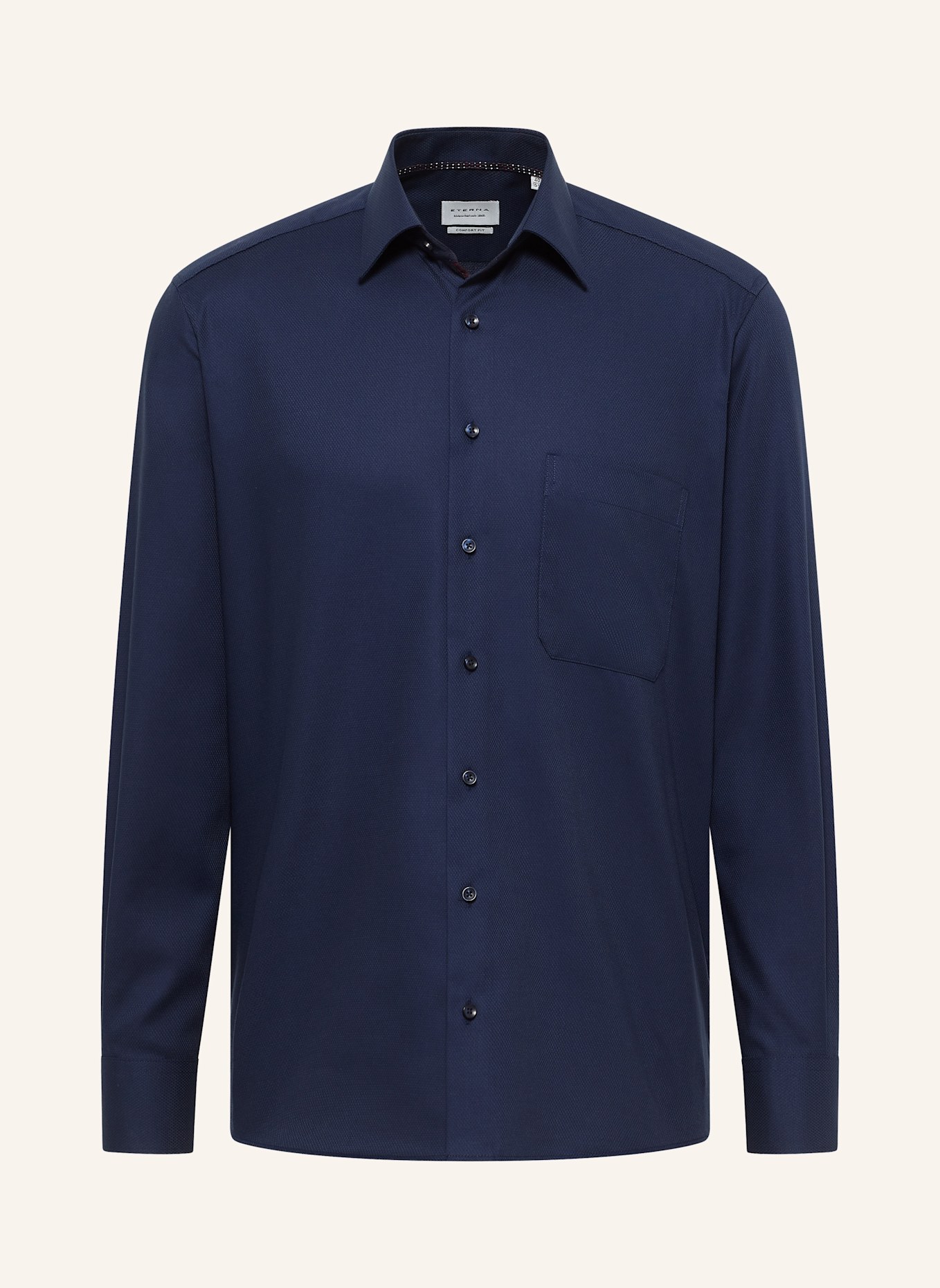 ETERNA Hemd COMFORT FIT: DUNKELBLAU