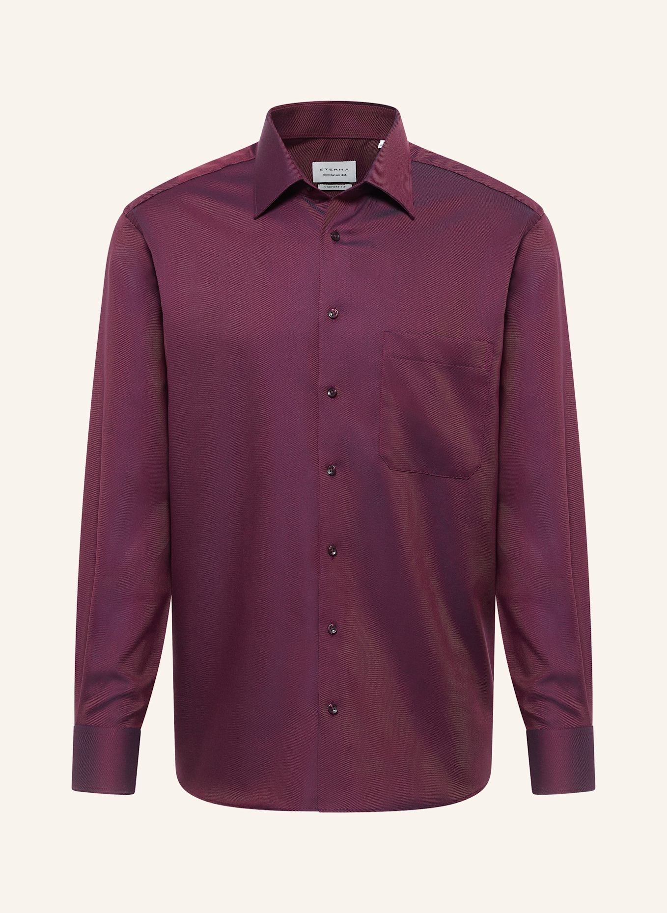 ETERNA Hemd COMFORT FIT: ROT