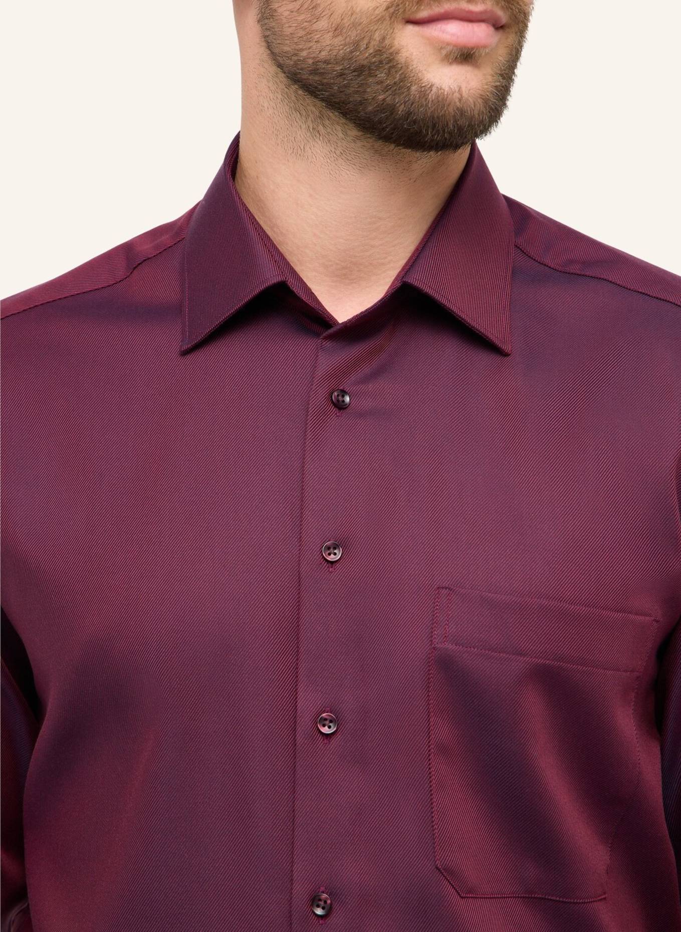 ETERNA Hemd COMFORT FIT: ROT