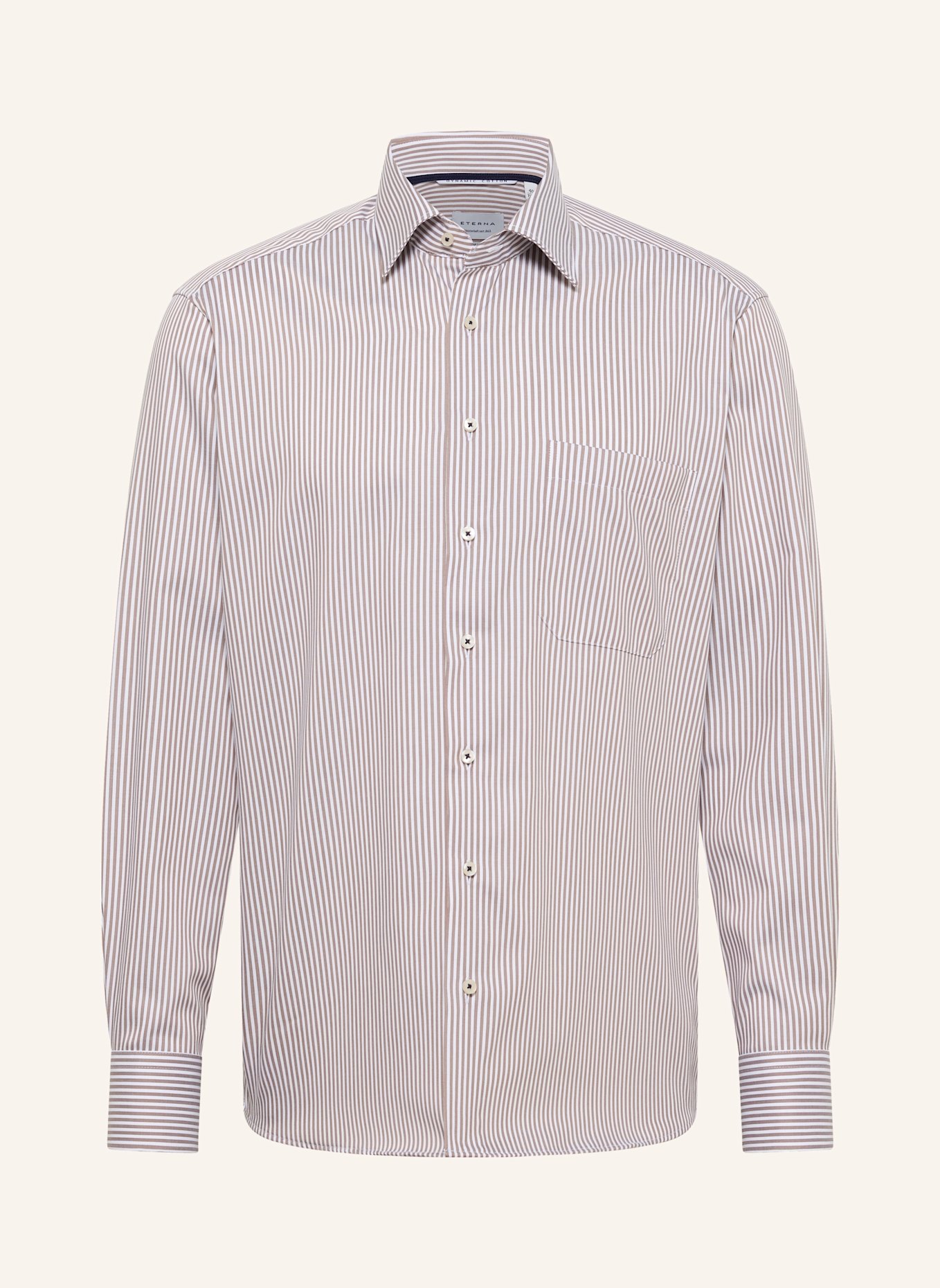 ETERNA Hemd COMFORT FIT: BEIGE