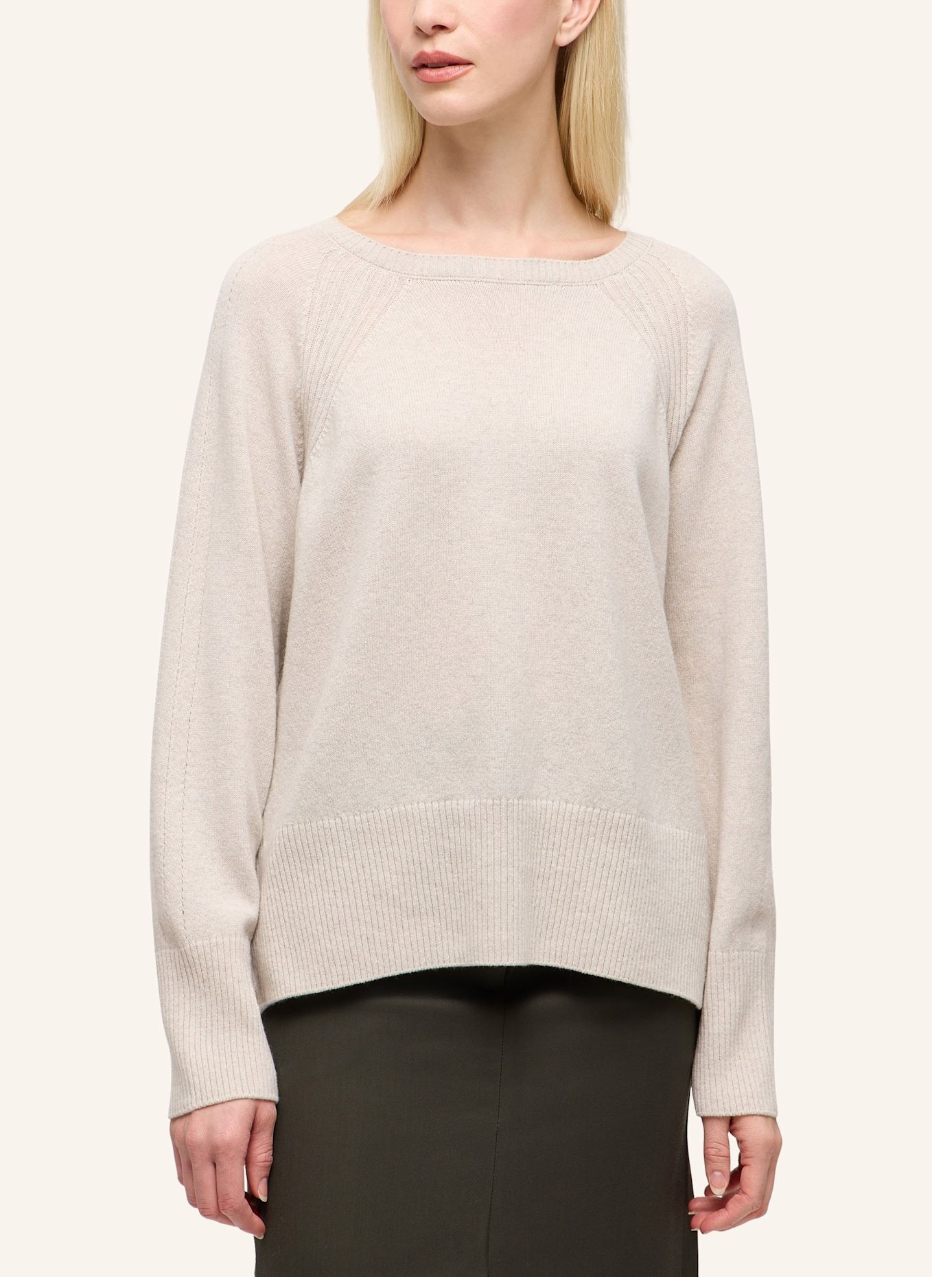 1863 by ETERNA Sweatshirt: BEIGE