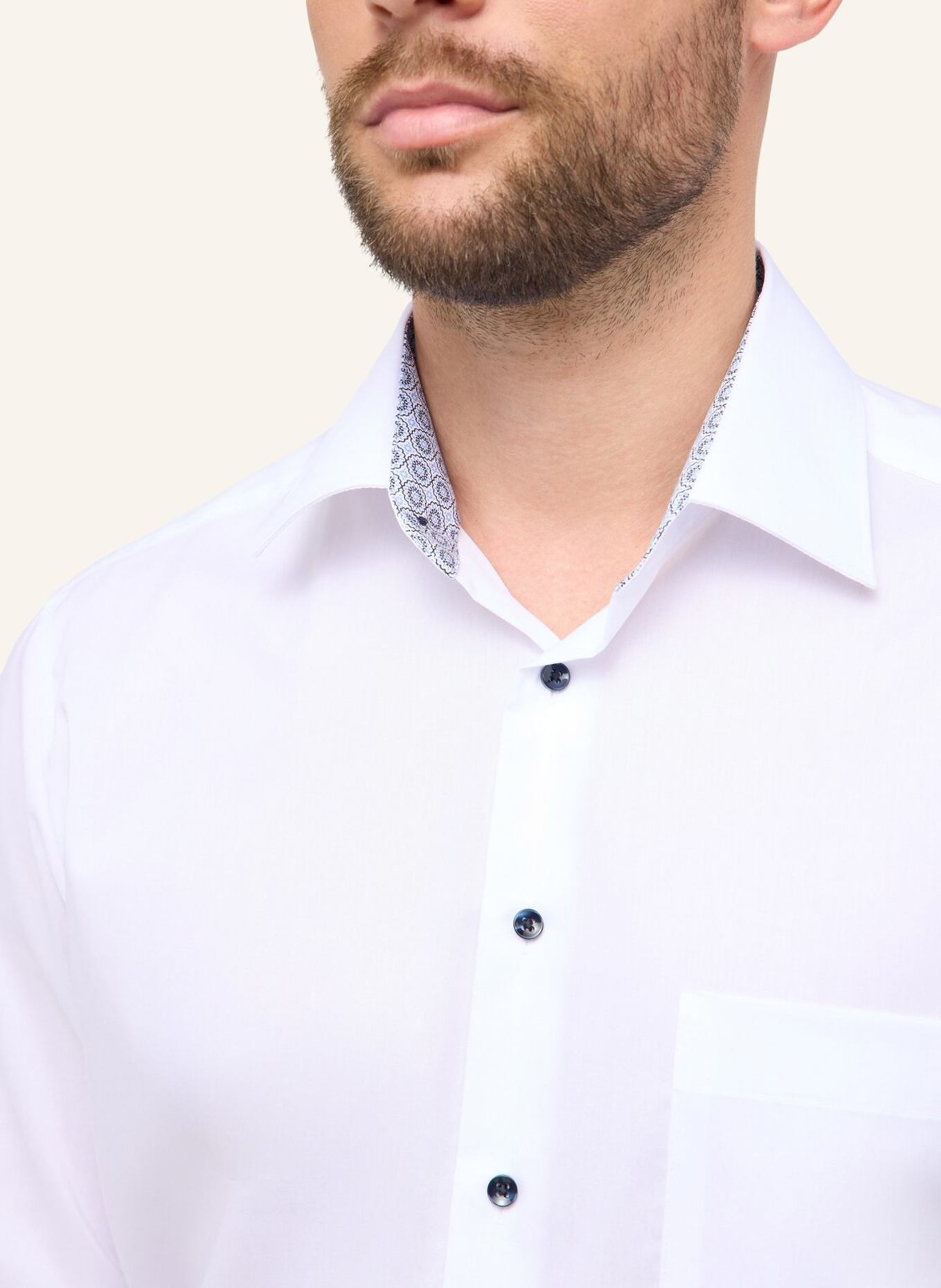 ETERNA Hemd COMFORT FIT: WEISS