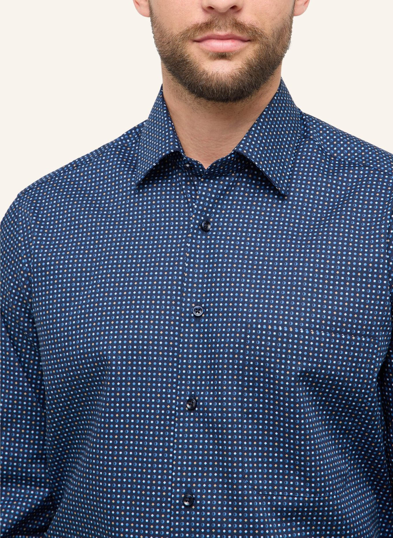 ETERNA Hemd COMFORT FIT: DUNKELBLAU