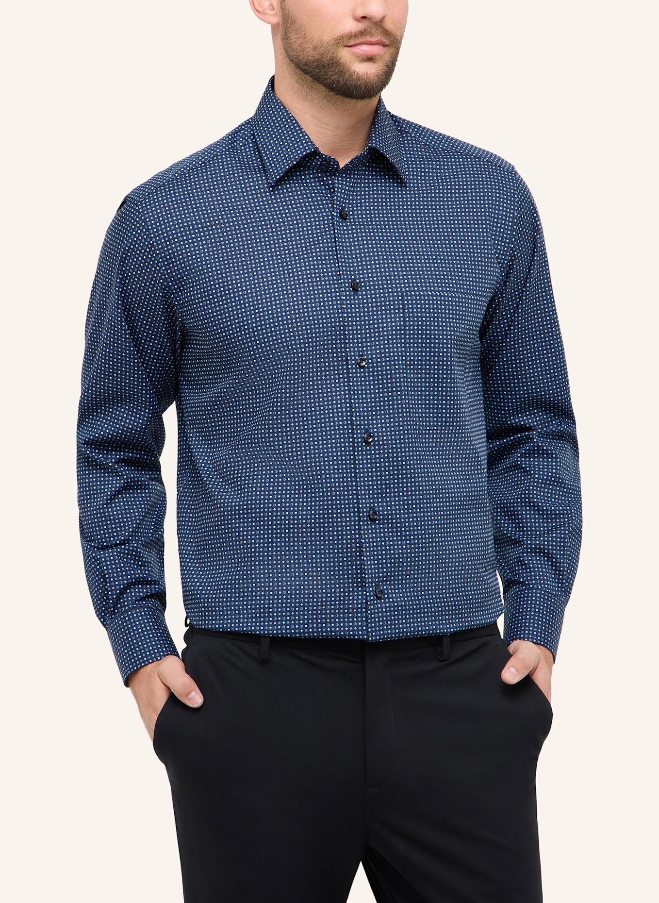 ETERNA Hemd COMFORT FIT: DUNKELBLAU