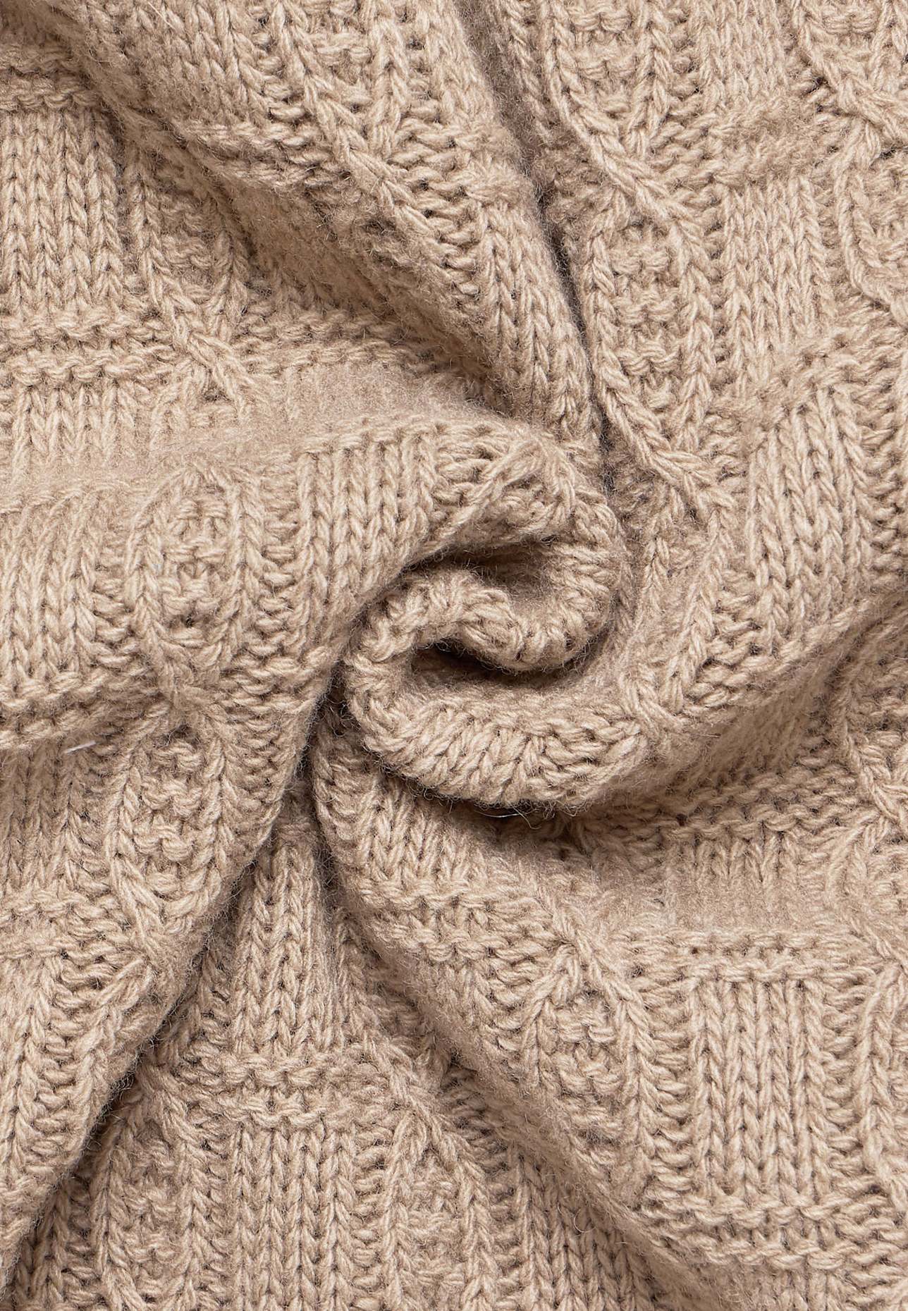 1863 by ETERNA Pullover: BEIGE