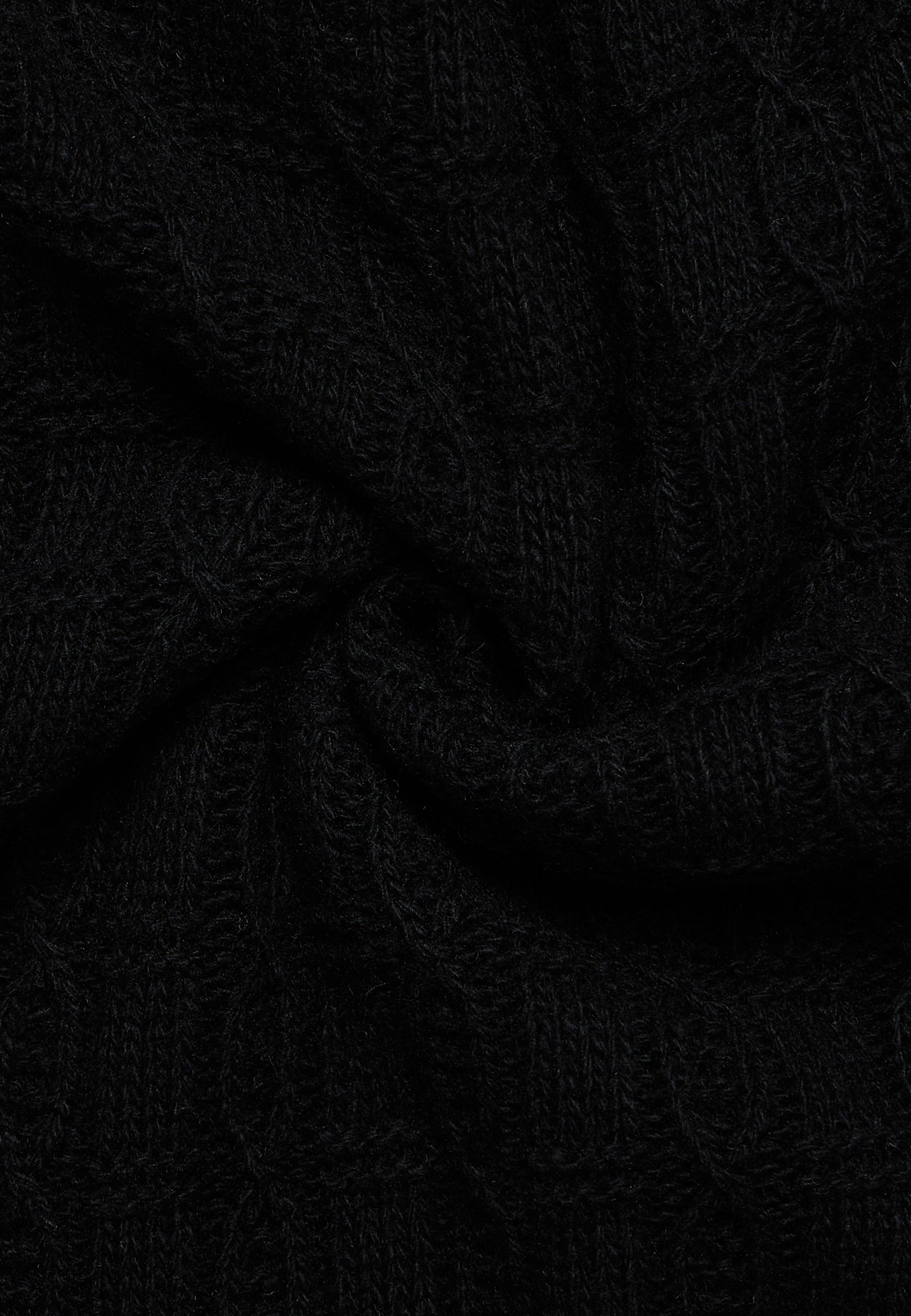 1863 by ETERNA Pullover: SCHWARZ