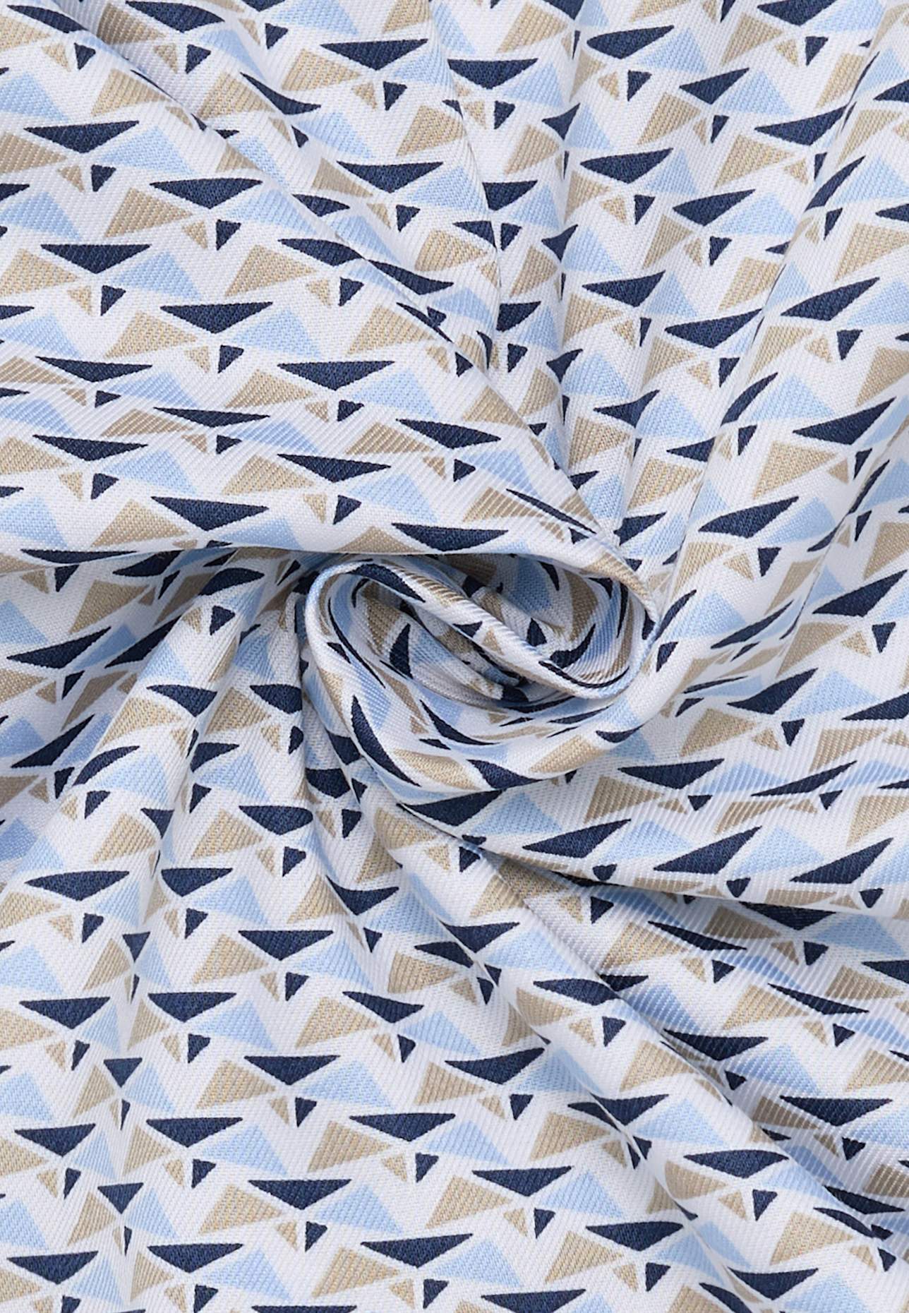 ETERNA Kurzarm-Hemd MODERN FIT: BLAU