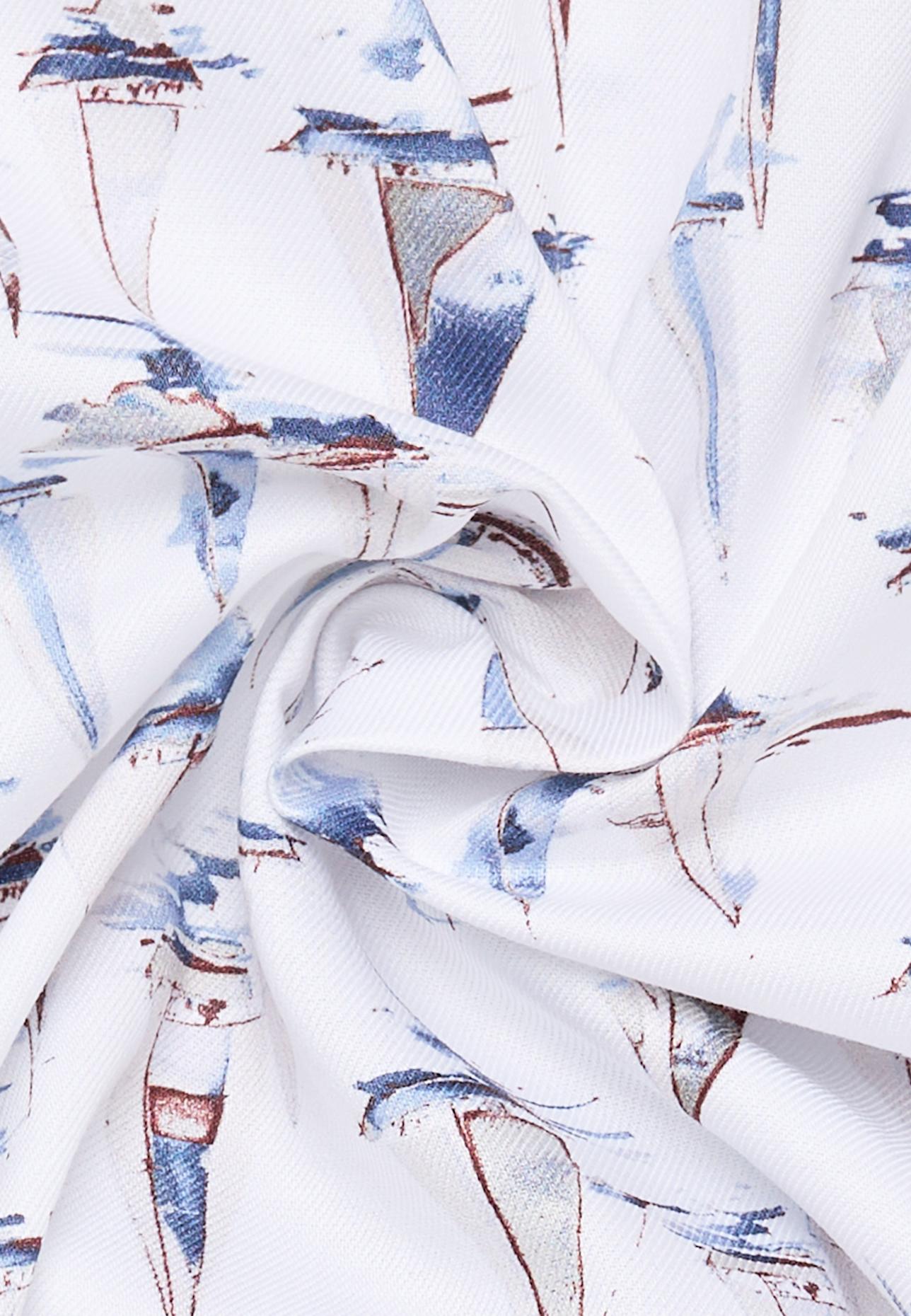 ETERNA Kurzarm-Hemd MODERN FIT: BLAU