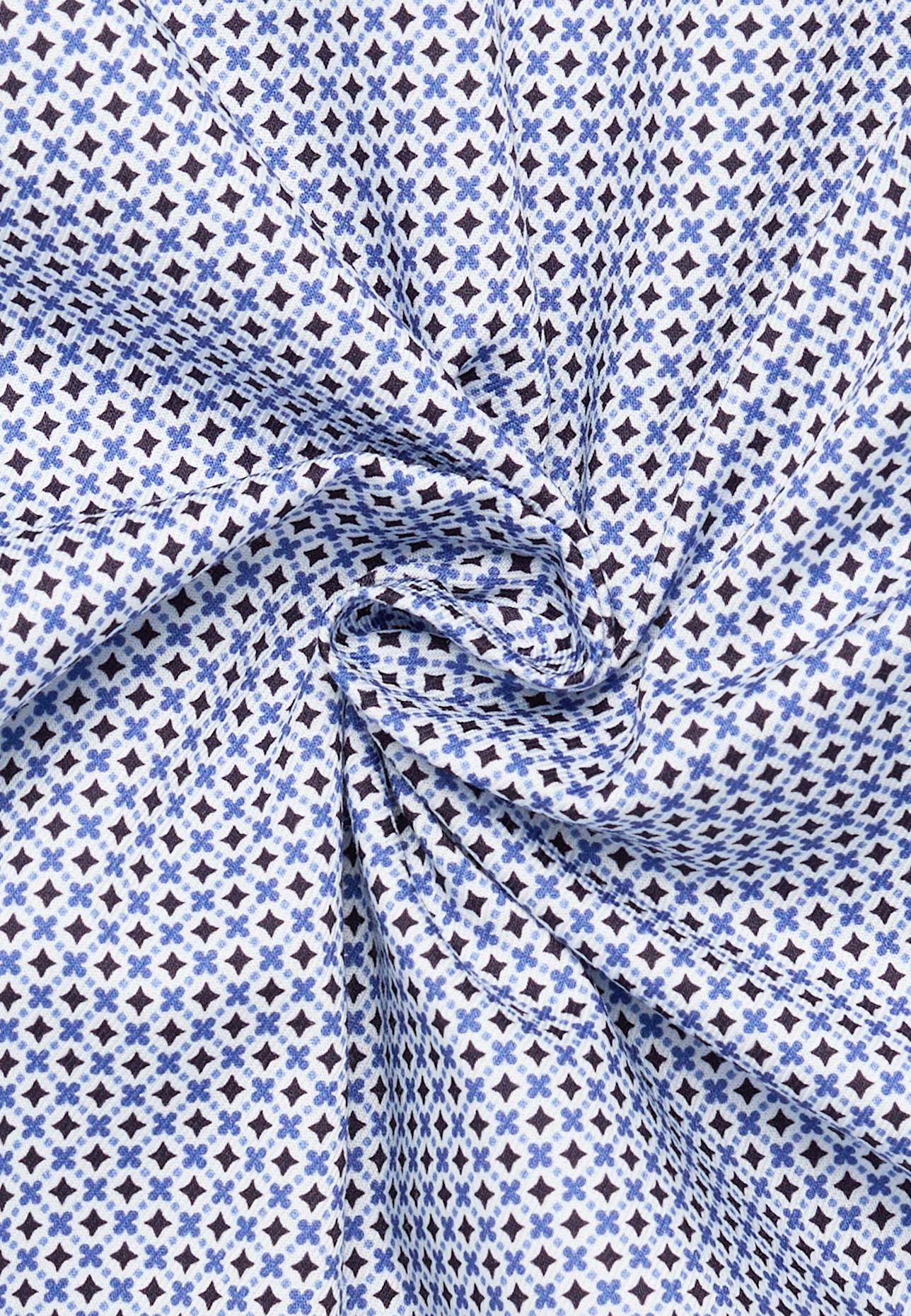 ETERNA Kurzarm-Hemd MODERN FIT: BLAU