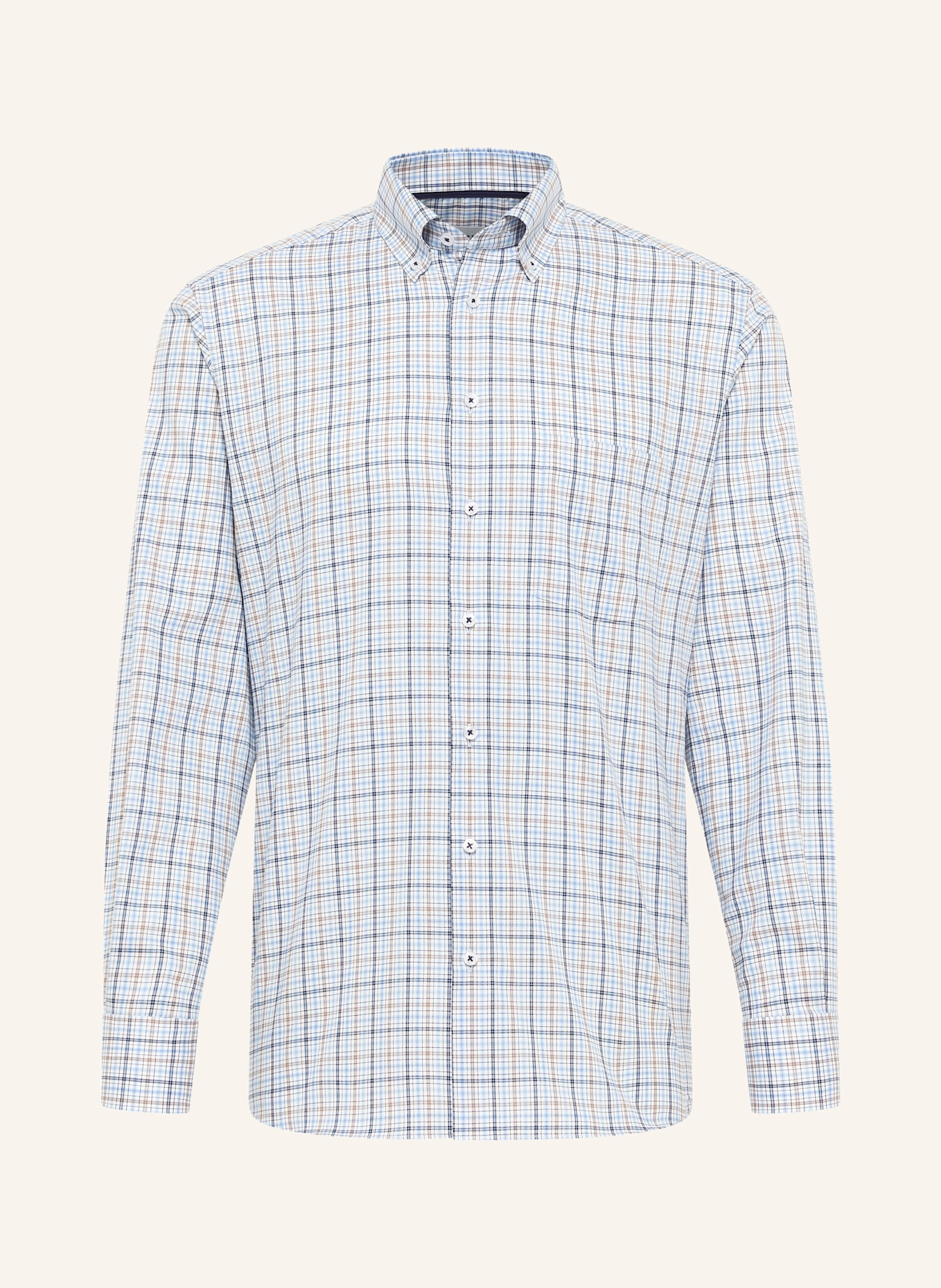 ETERNA Hemd MODERN FIT: BLAU