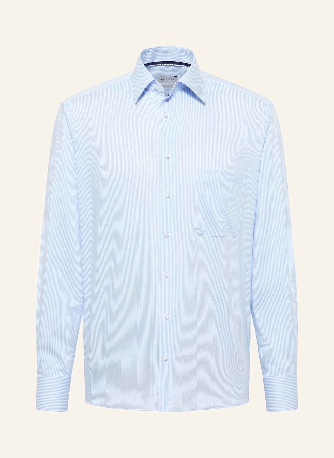 ETERNA Hemd Comfort Fit: BLAU