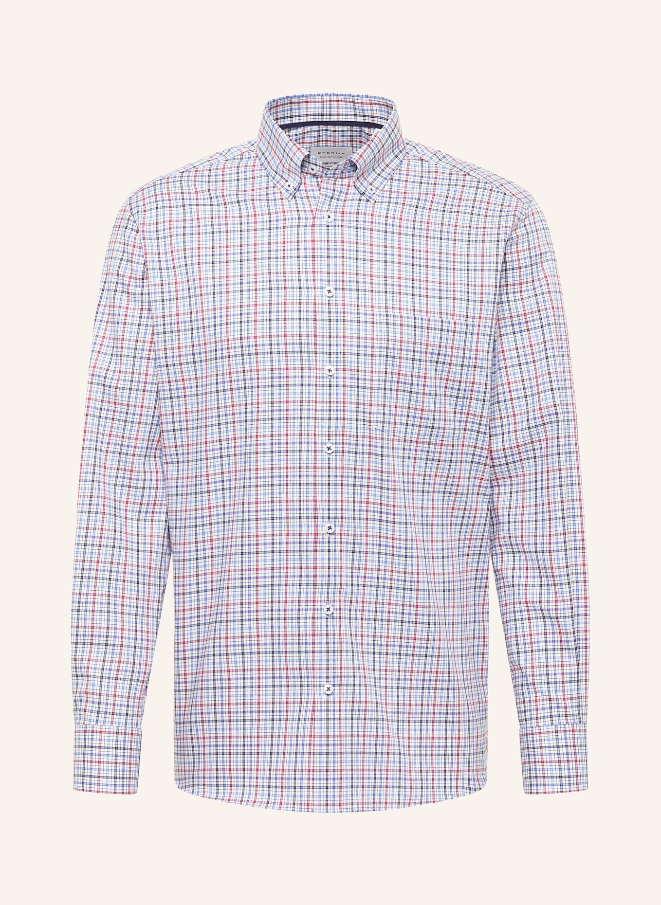 ETERNA Hemd MODERN FIT: ROT