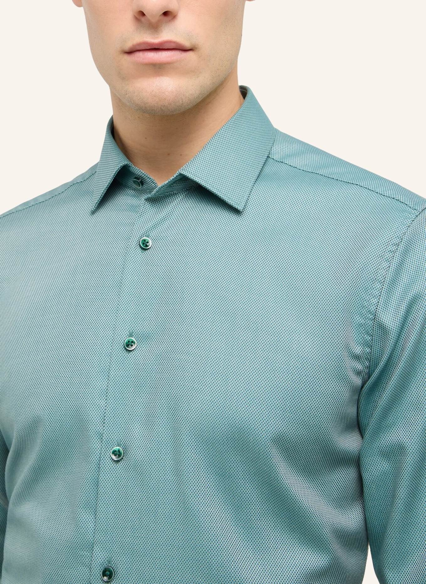 ETERNA Hemd SLIM FIT: GRÜN