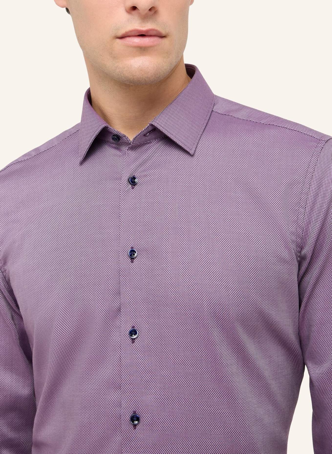 ETERNA Hemd SLIM FIT: LILA