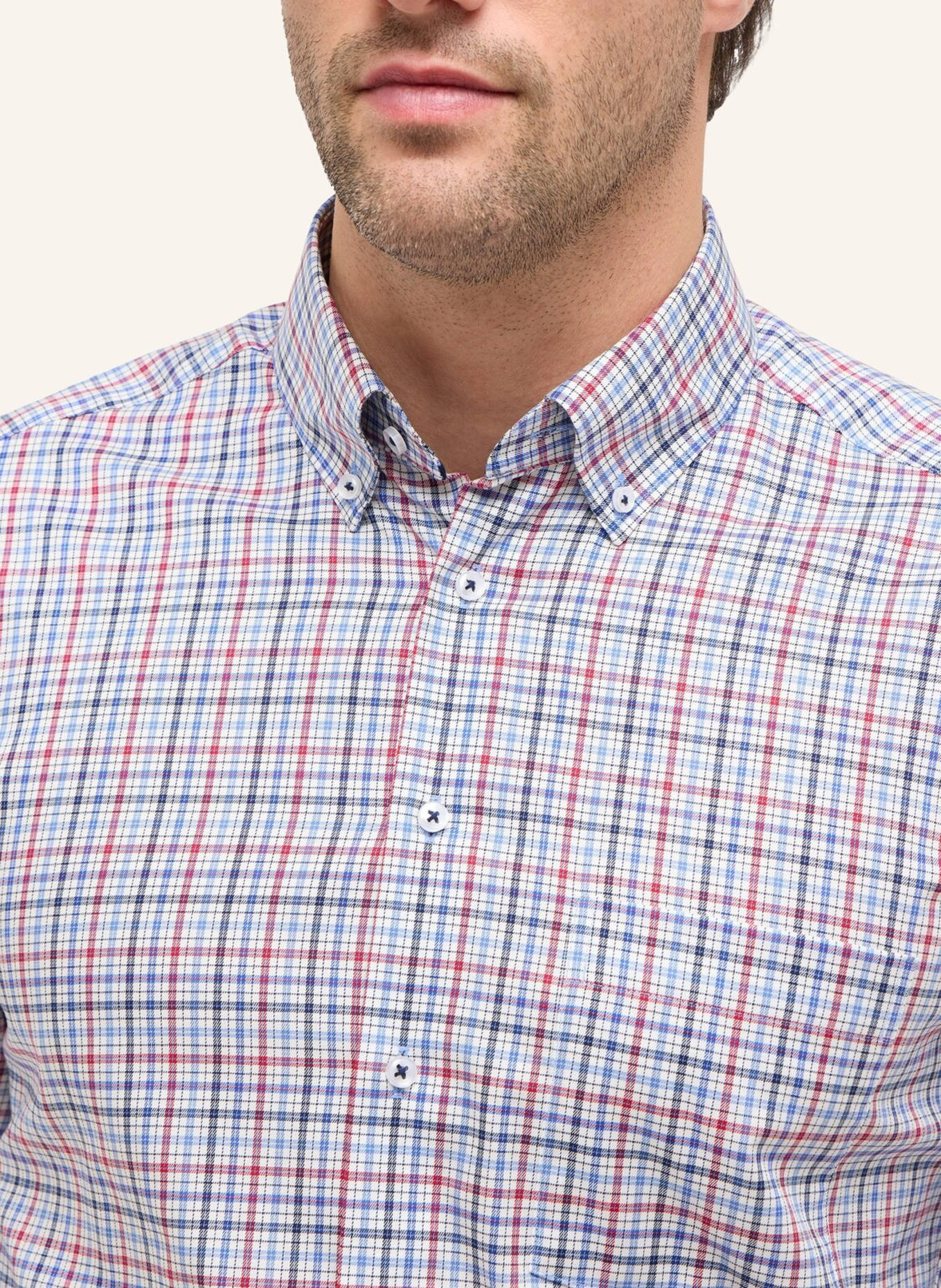 ETERNA Hemd MODERN FIT: ROT