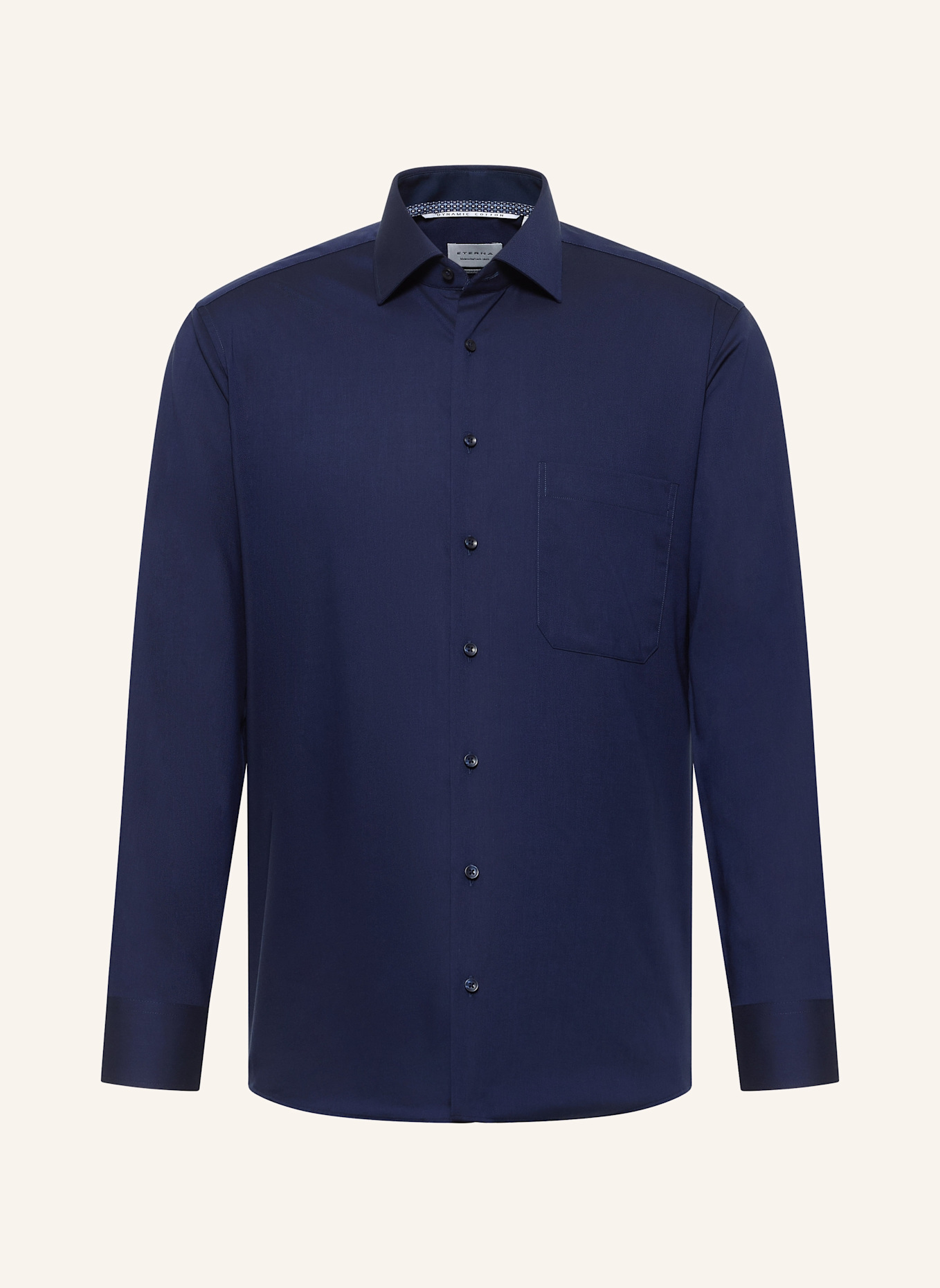 ETERNA Hemd Comfort Fit: DUNKELBLAU