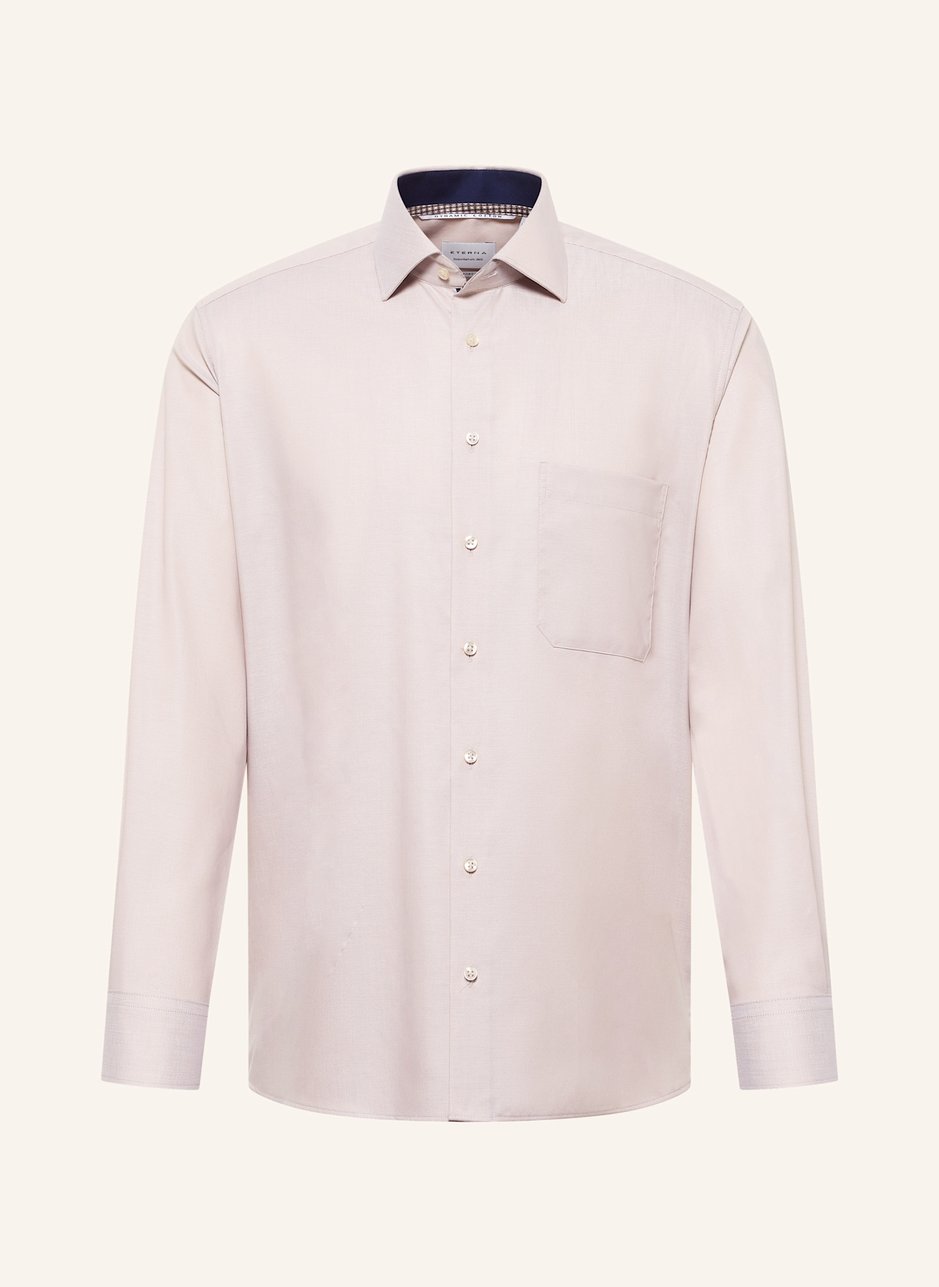 ETERNA Hemd Comfort Fit: BRAUN