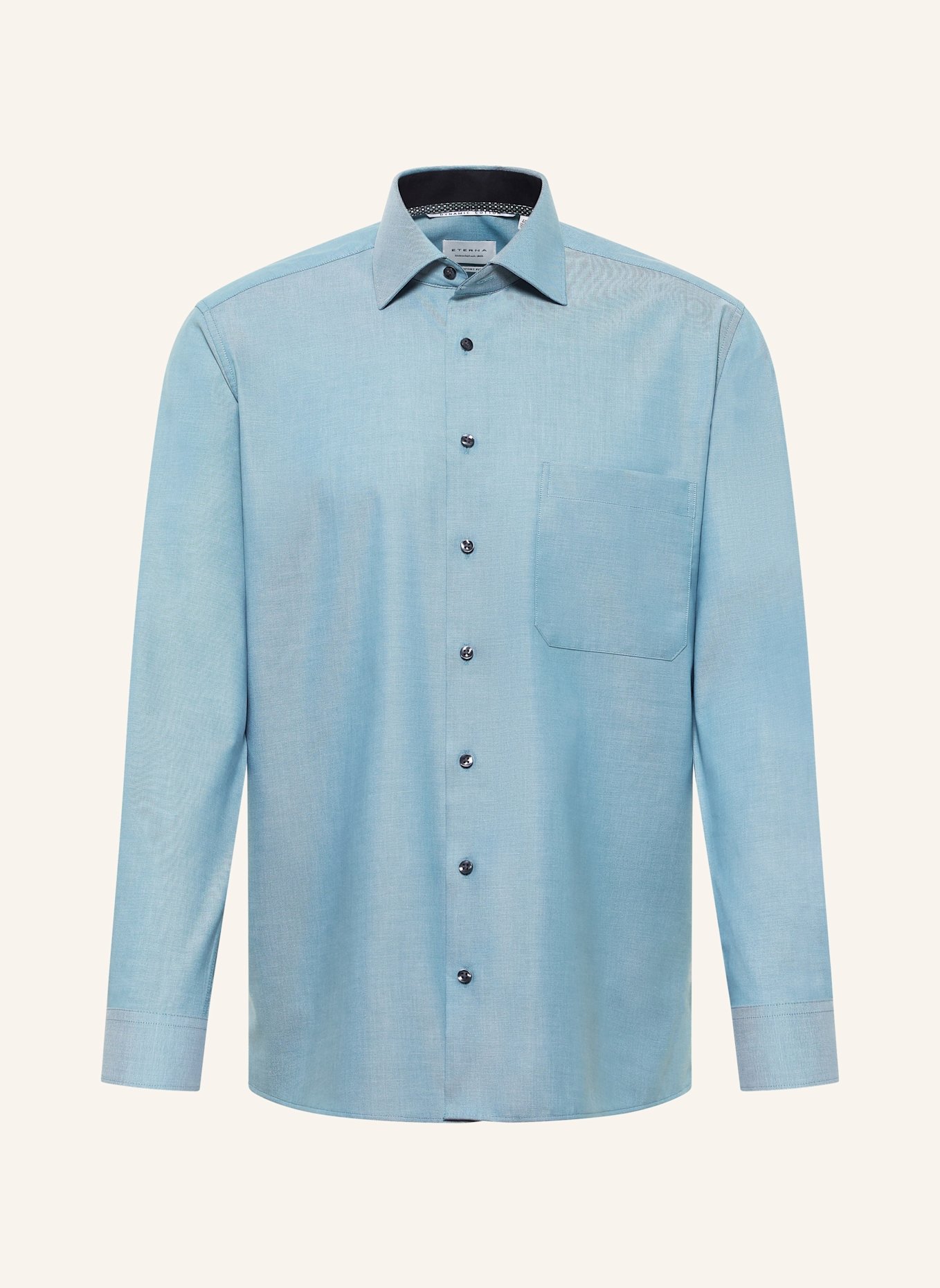 ETERNA Hemd Comfort Fit: GRÜN