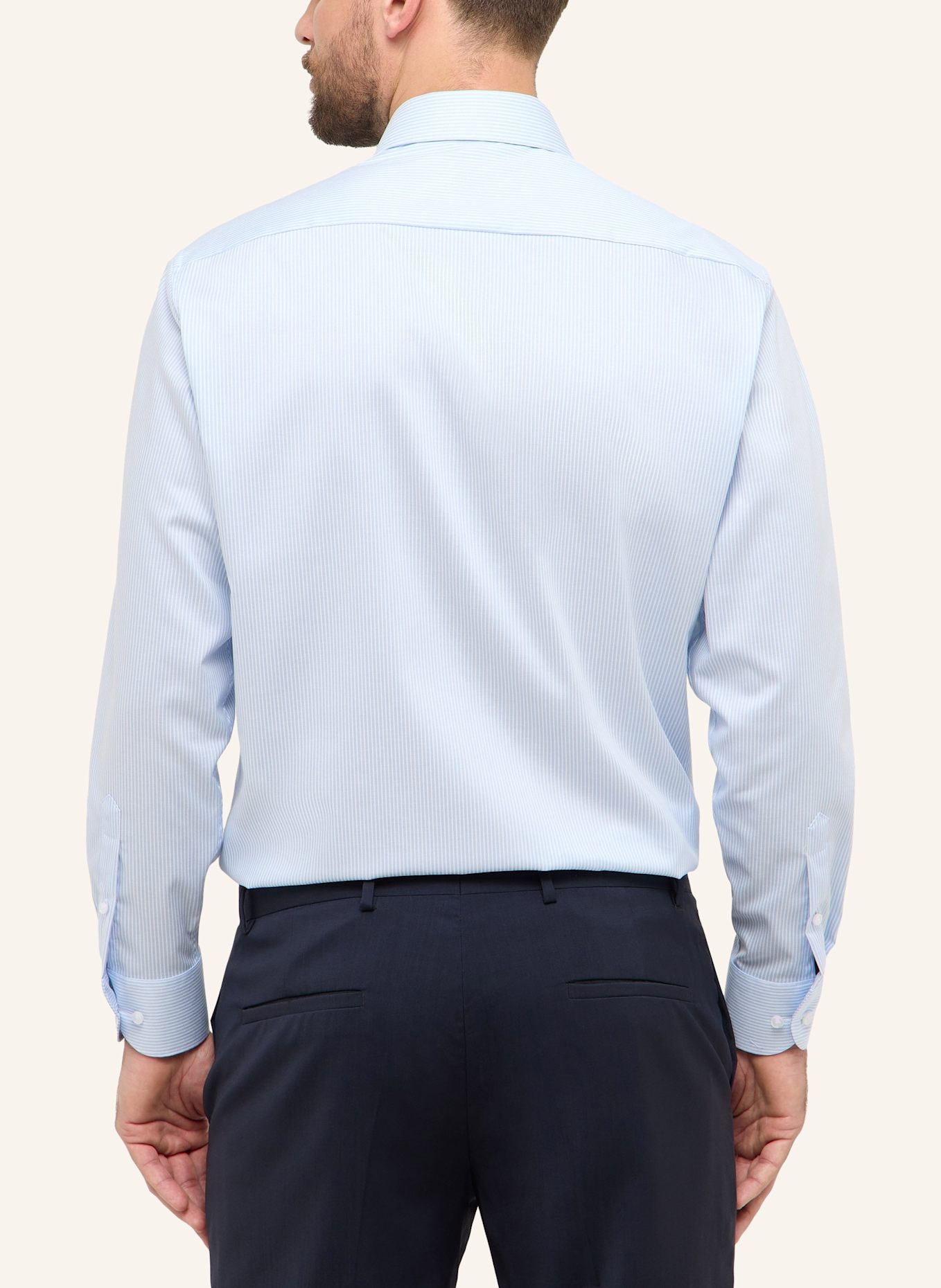 ETERNA Hemd Comfort Fit: BLAU