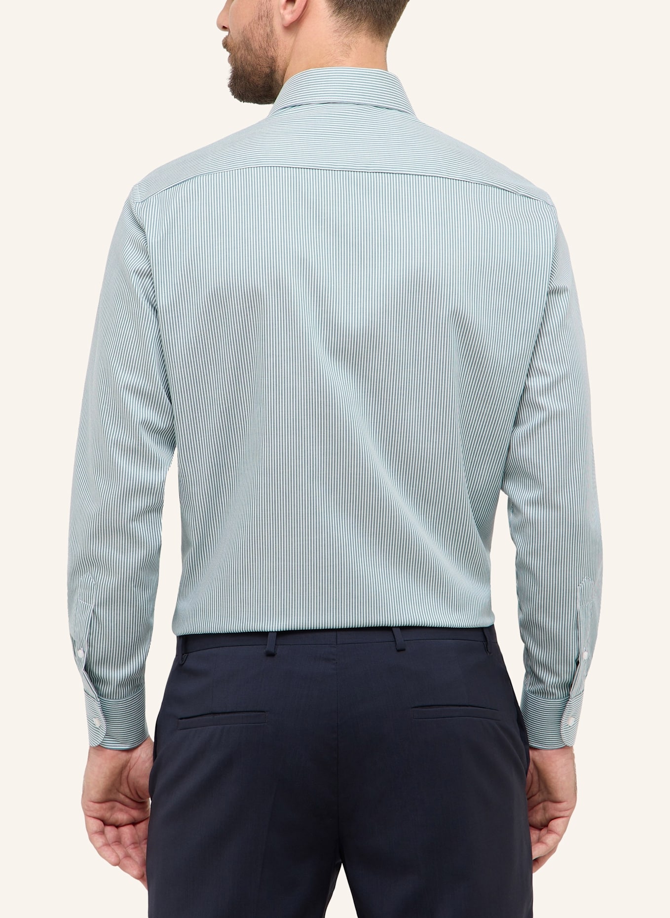 ETERNA Hemd Comfort Fit: GRÜN