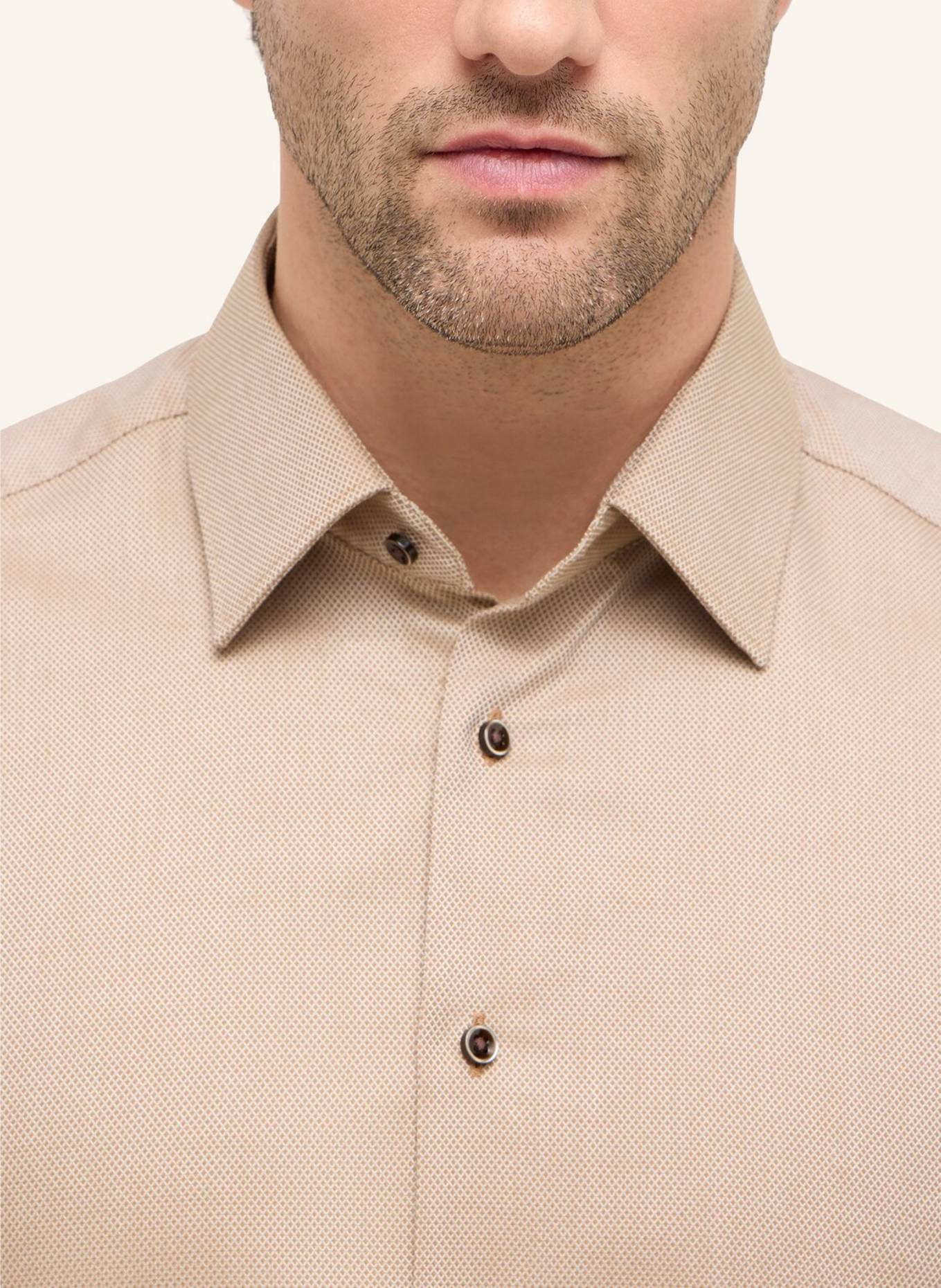 ETERNA Hemd Modern Fit: BRAUN