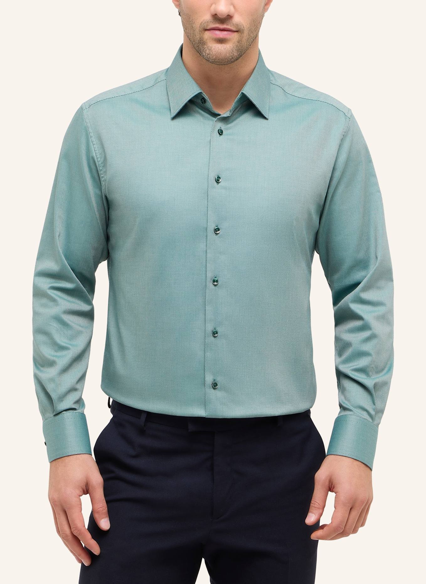 ETERNA Hemd Modern Fit: GRÜN
