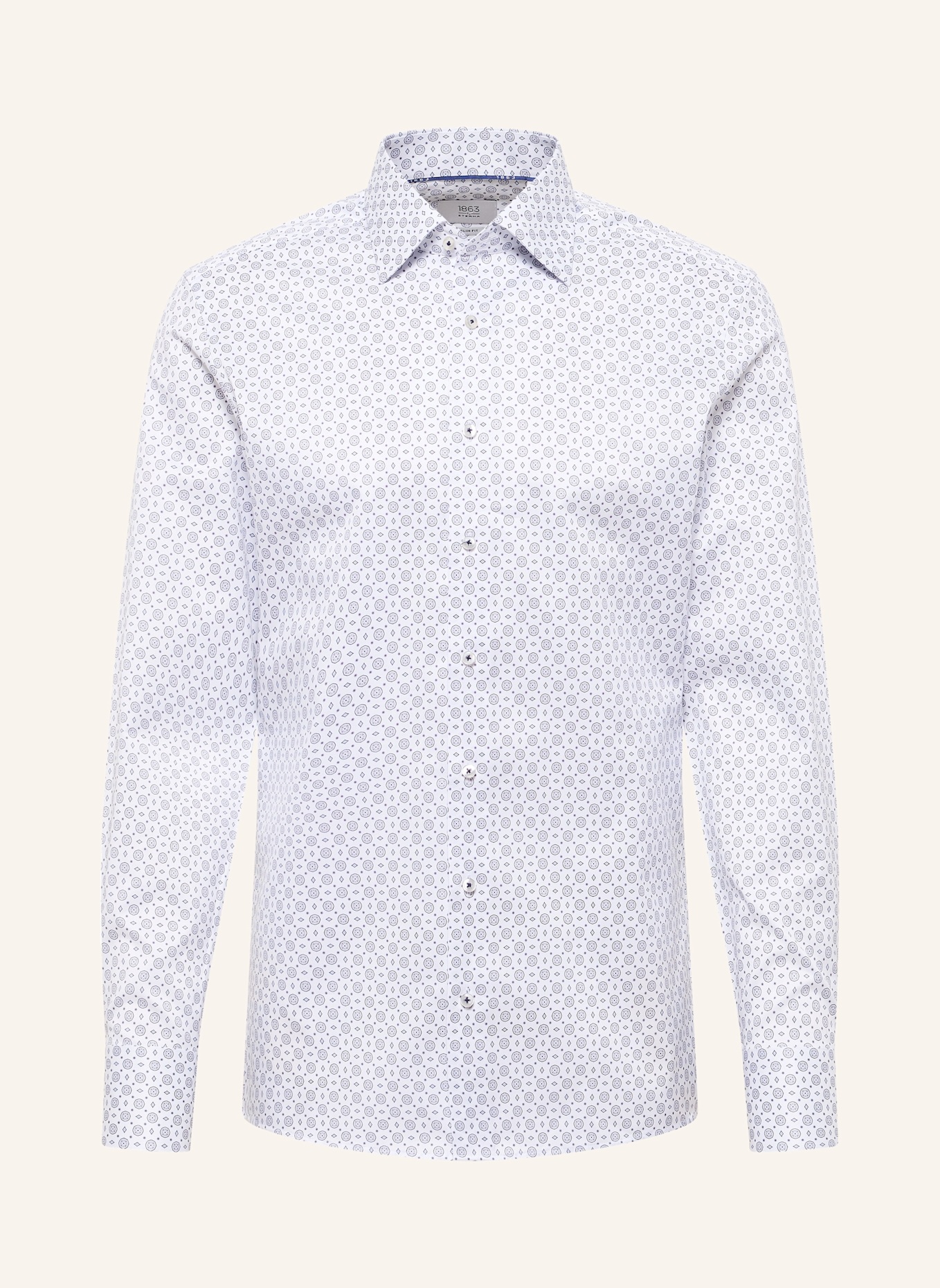 1863 by ETERNA Hemd SLIM FIT: HELLBLAU