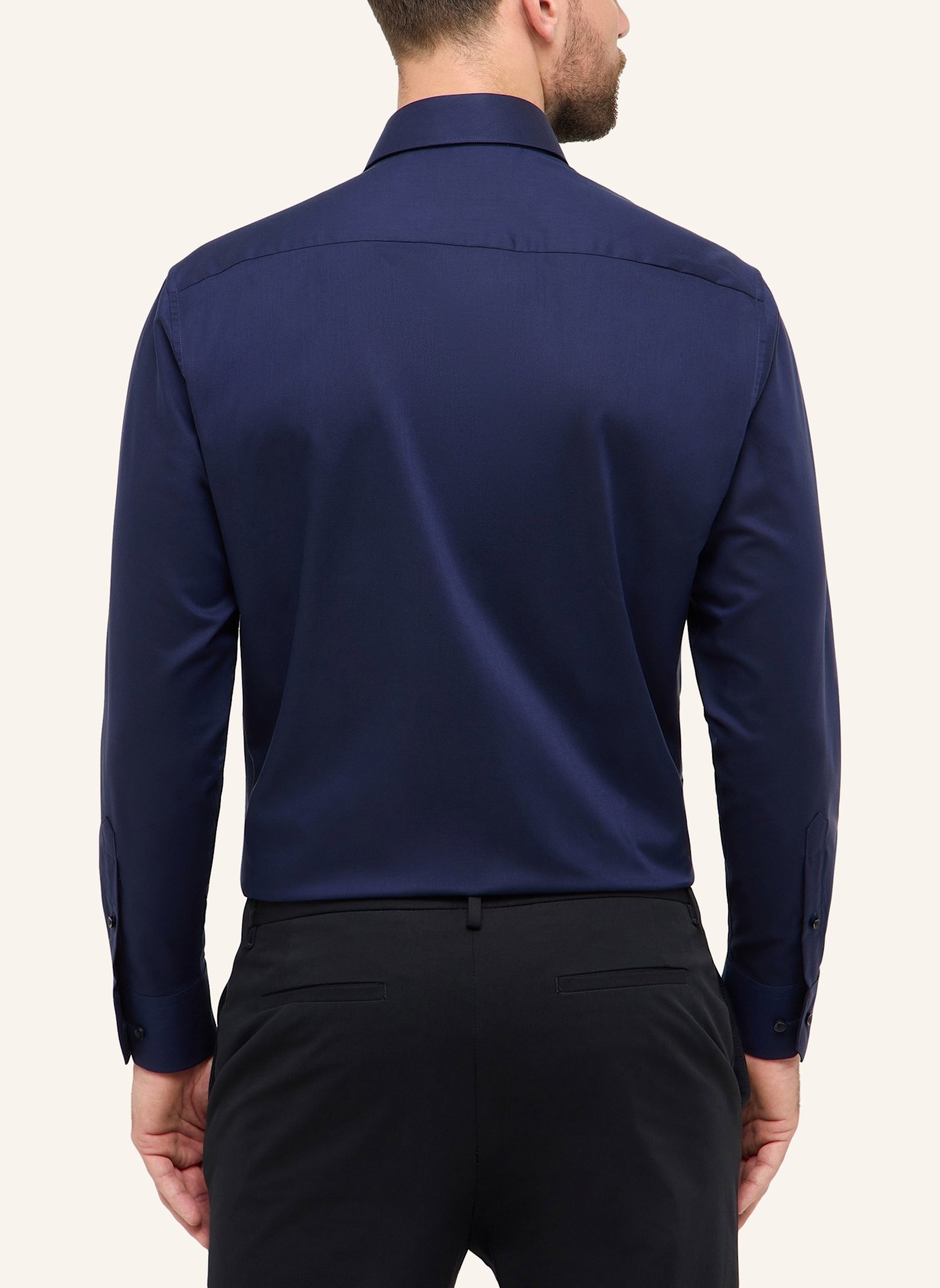 ETERNA Hemd Comfort Fit: DUNKELBLAU